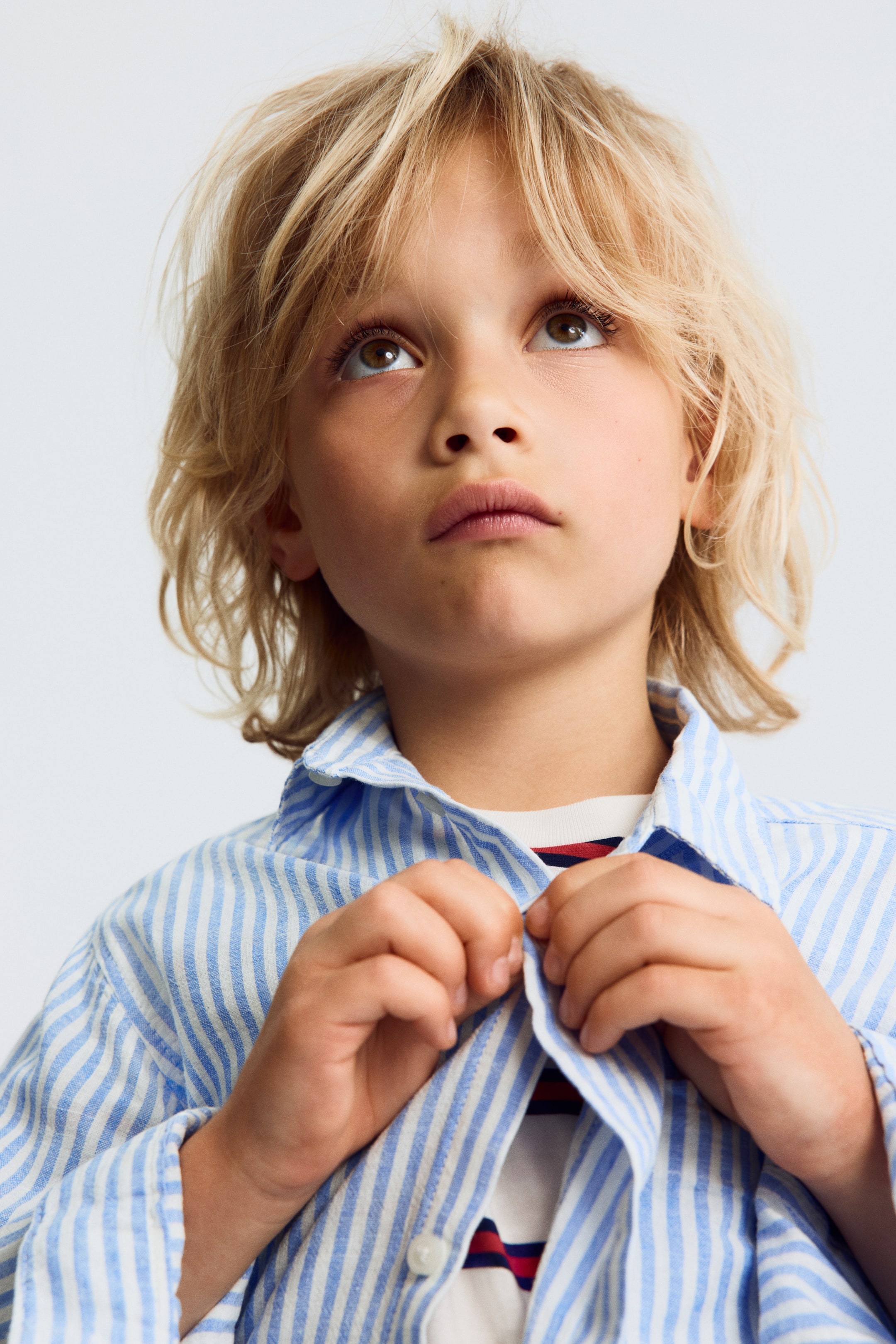 Детские рубашки H&M Linen-Blend Shirt — фото 3