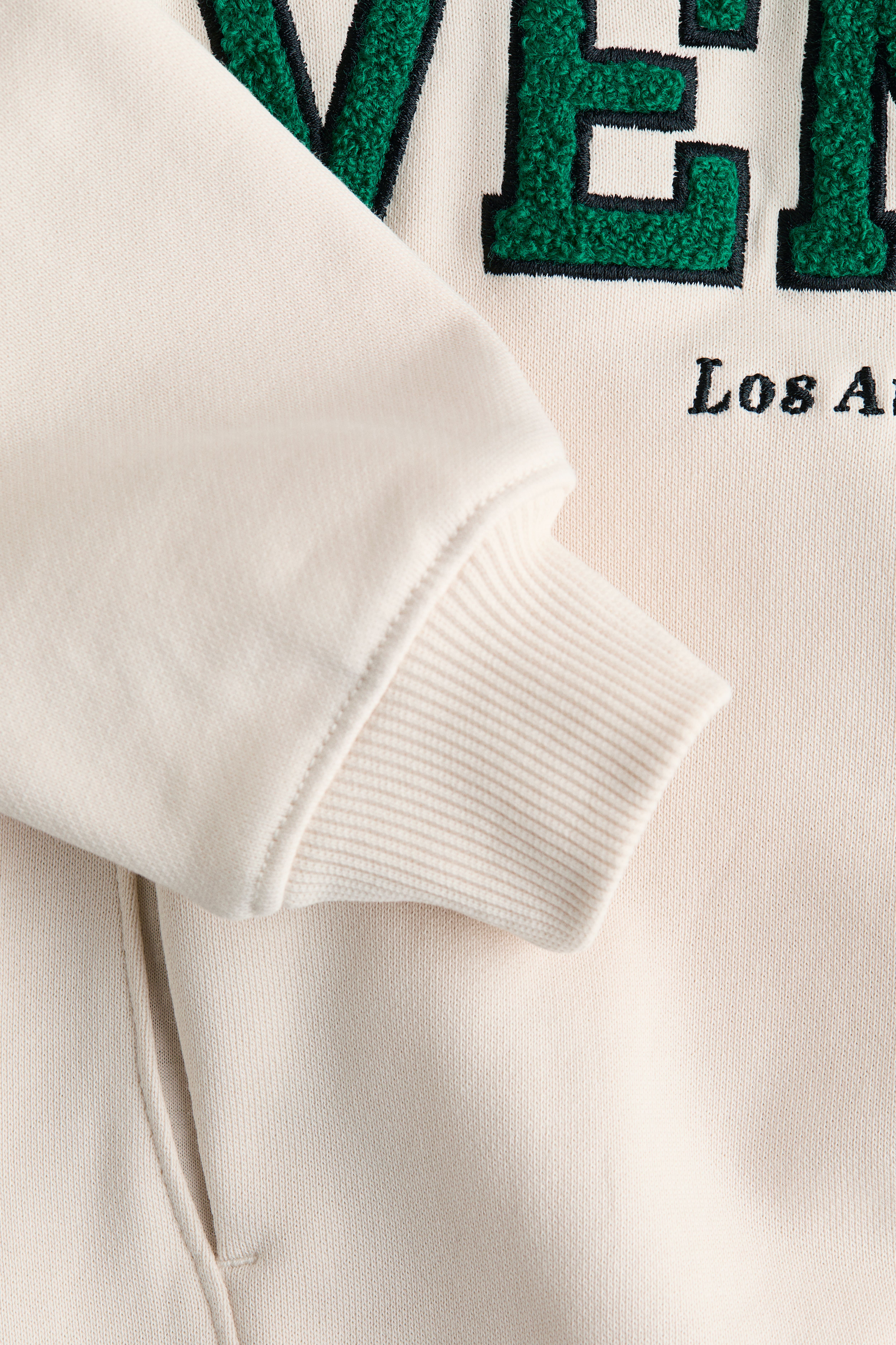 Embroidered-Detail Hoodie