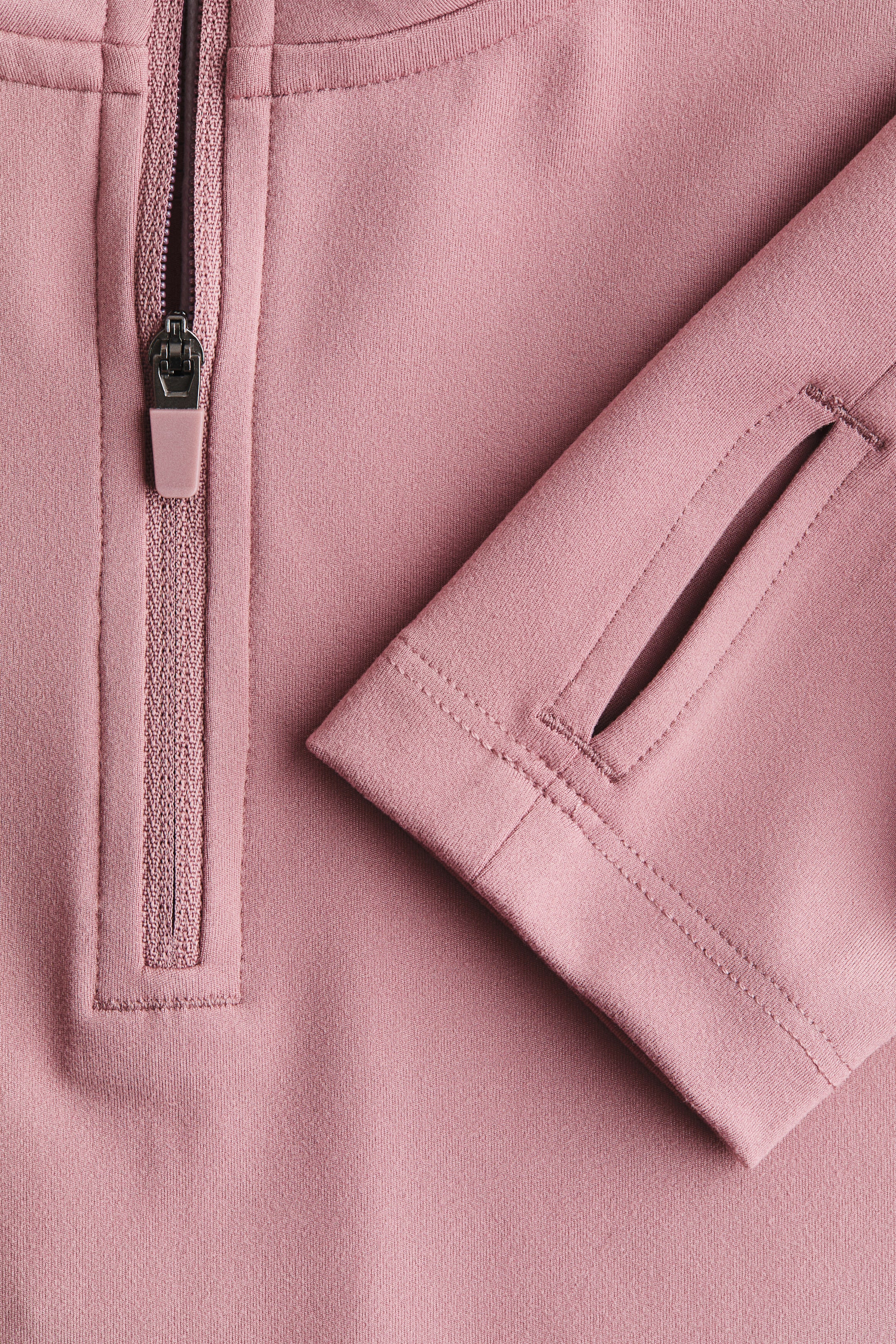 View larger image: Activewear Pullover Top with SoftMove™ - Pink - Ladies | H&M US 3