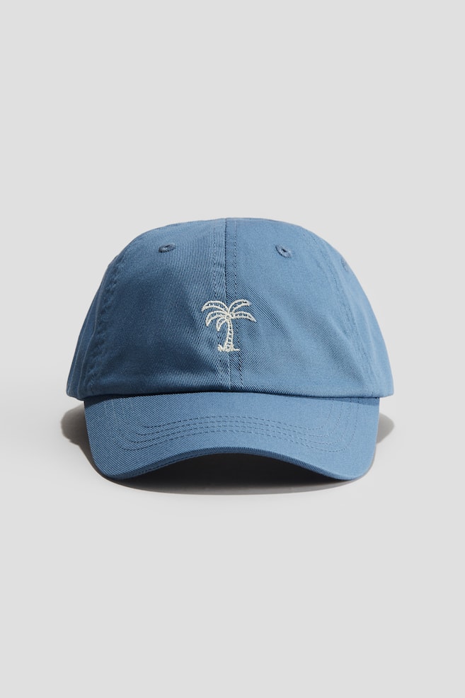 Casquette en twill avec motif - Bleu ancien/palmier/Rouge foncé/nounours/Beige/Sports Club - 1