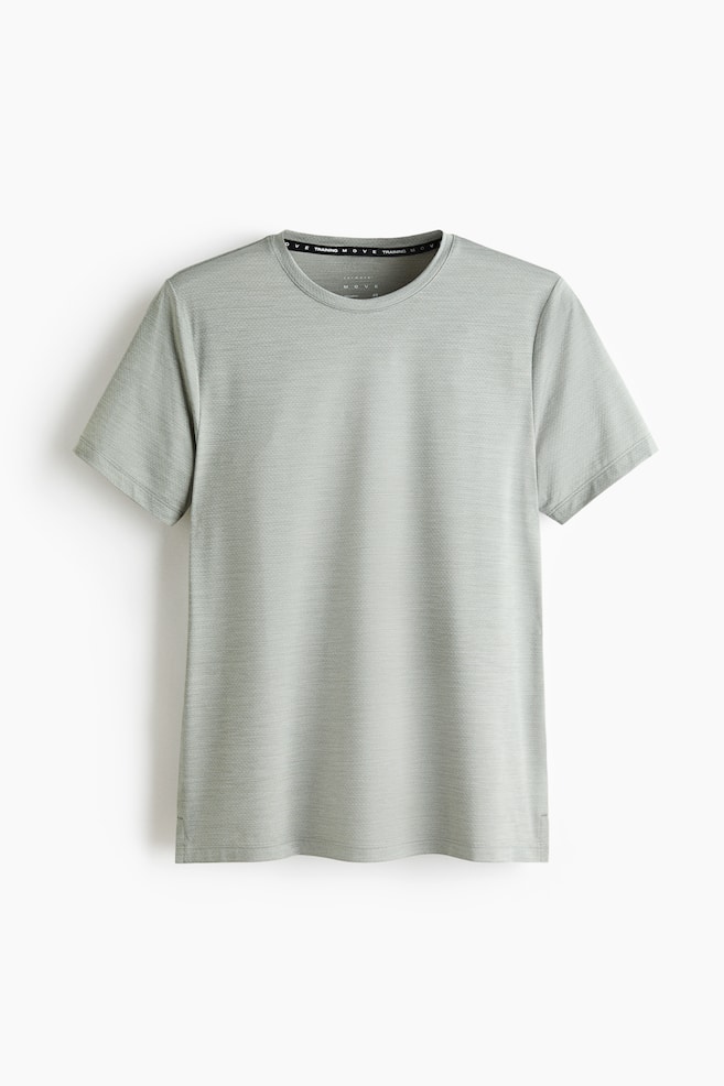 Sport-T-Shirt aus Mesh mit DryMove™ - Matcha-Grün/Braun/Schokoladiges Pflaumenlila/Dunkelblau/Blaugrün/Schwarz/Graumeliert/Graumeliert - 1