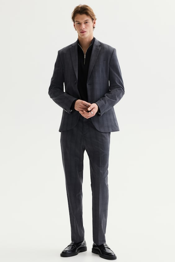 Spodnie garniturowe Slim Fit