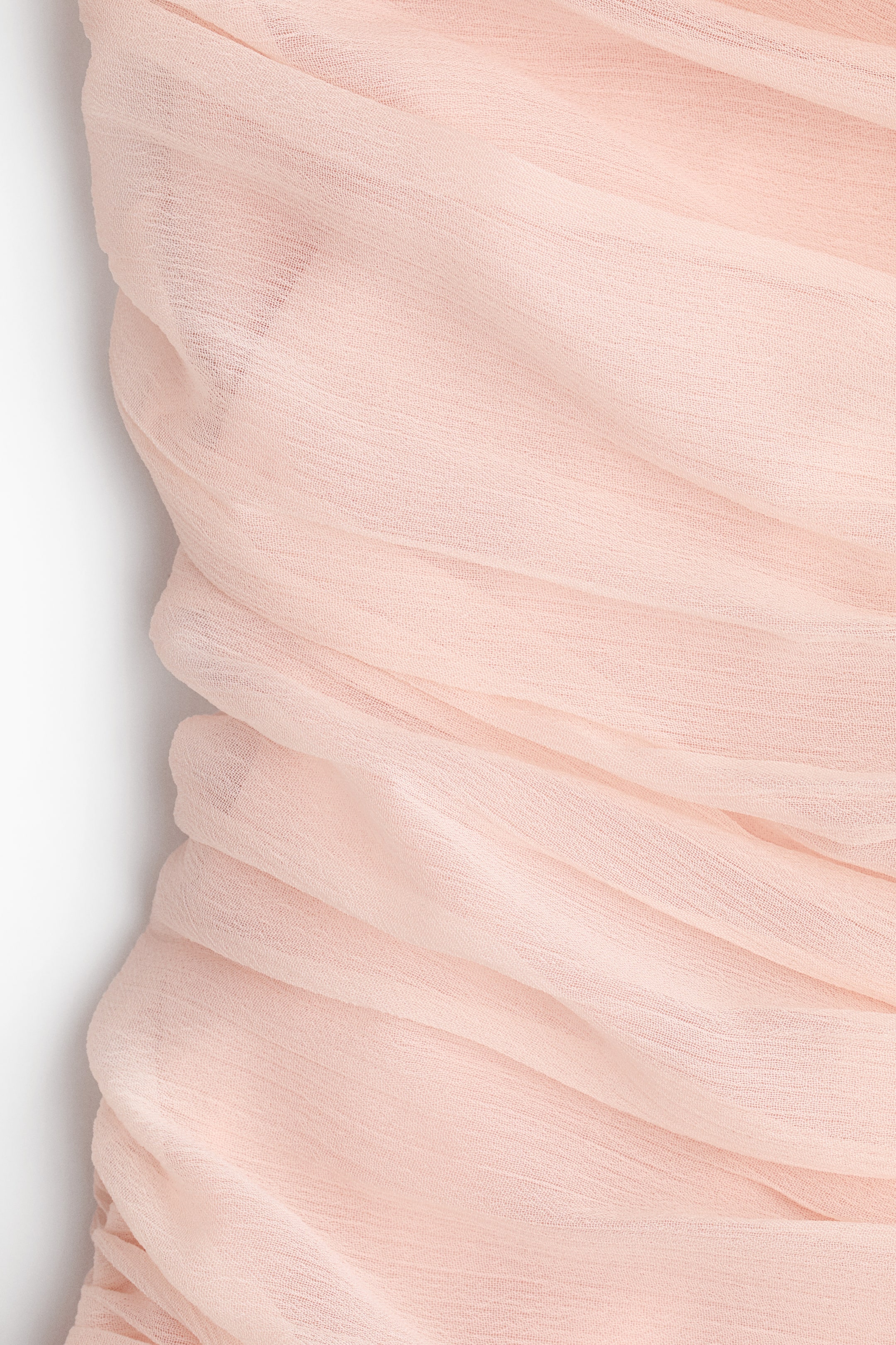 Draped Chiffon Strappy Dress
