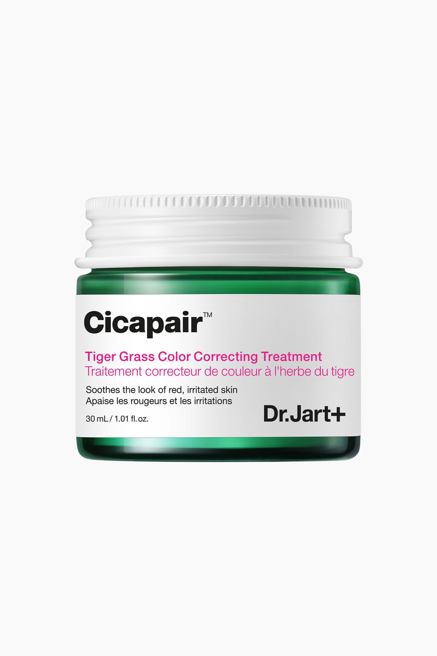 Dr.Jart+ - Cicapair™ Tiger Grass Colour Correcting Treatment - Soothes Rød, Irritated Skin