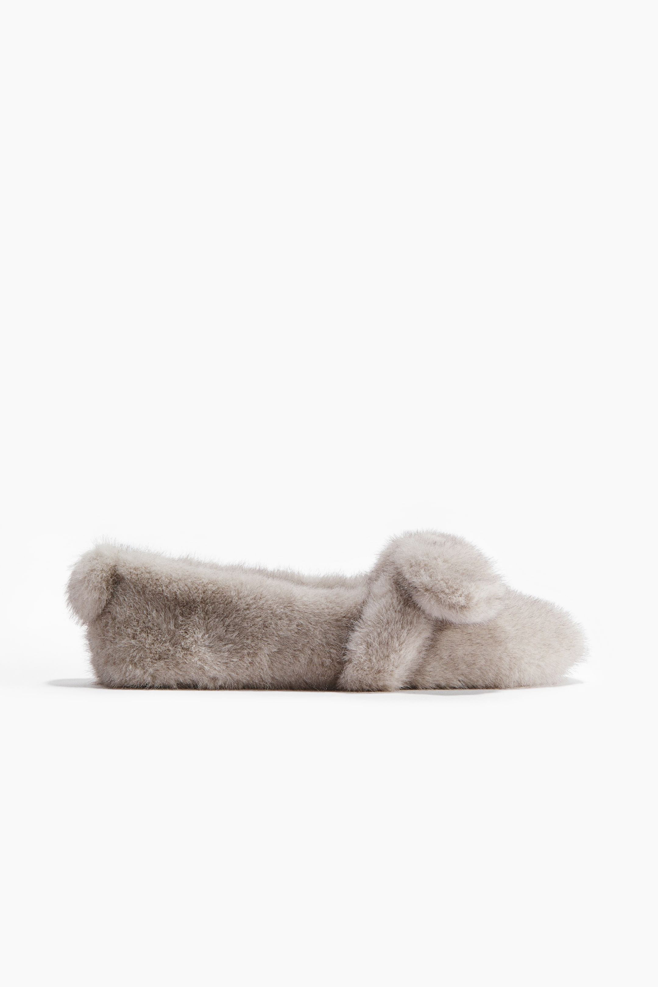 Zobraziť väčší obrázok: Fluffy slippers - Sivá - ŽENY | H&M SK 4
