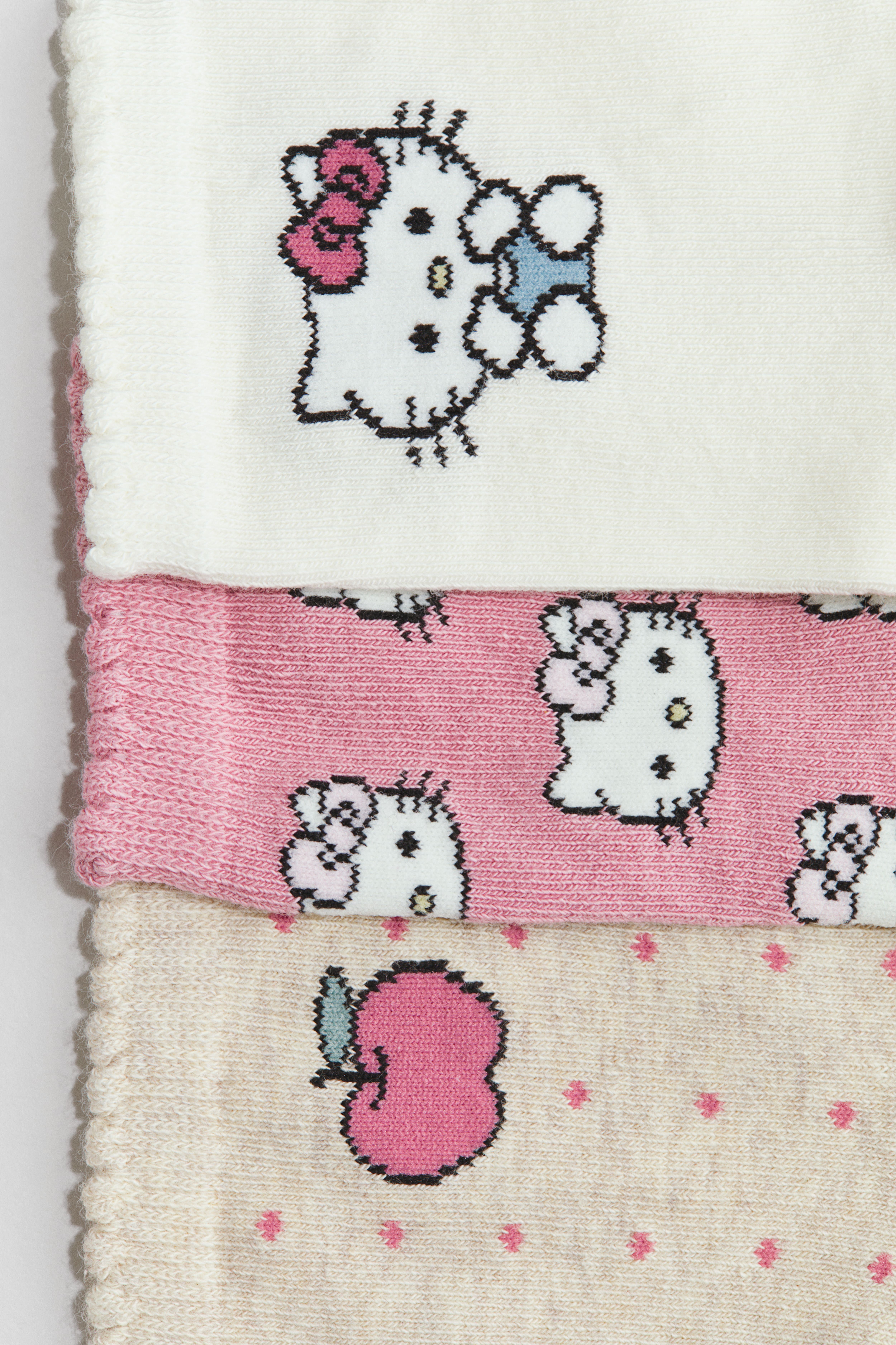 5-Pack Motif-Detail Socks