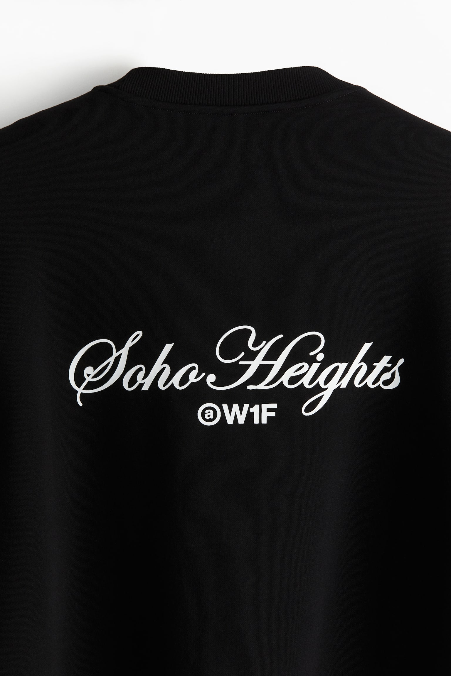 Embroidered sweatshirt - Black/Soho Heights/Sage green/Soho Heights/Cream/White/Soho Heights/Black/Soho/Grey marl/Soho Heights/Light grey - 6