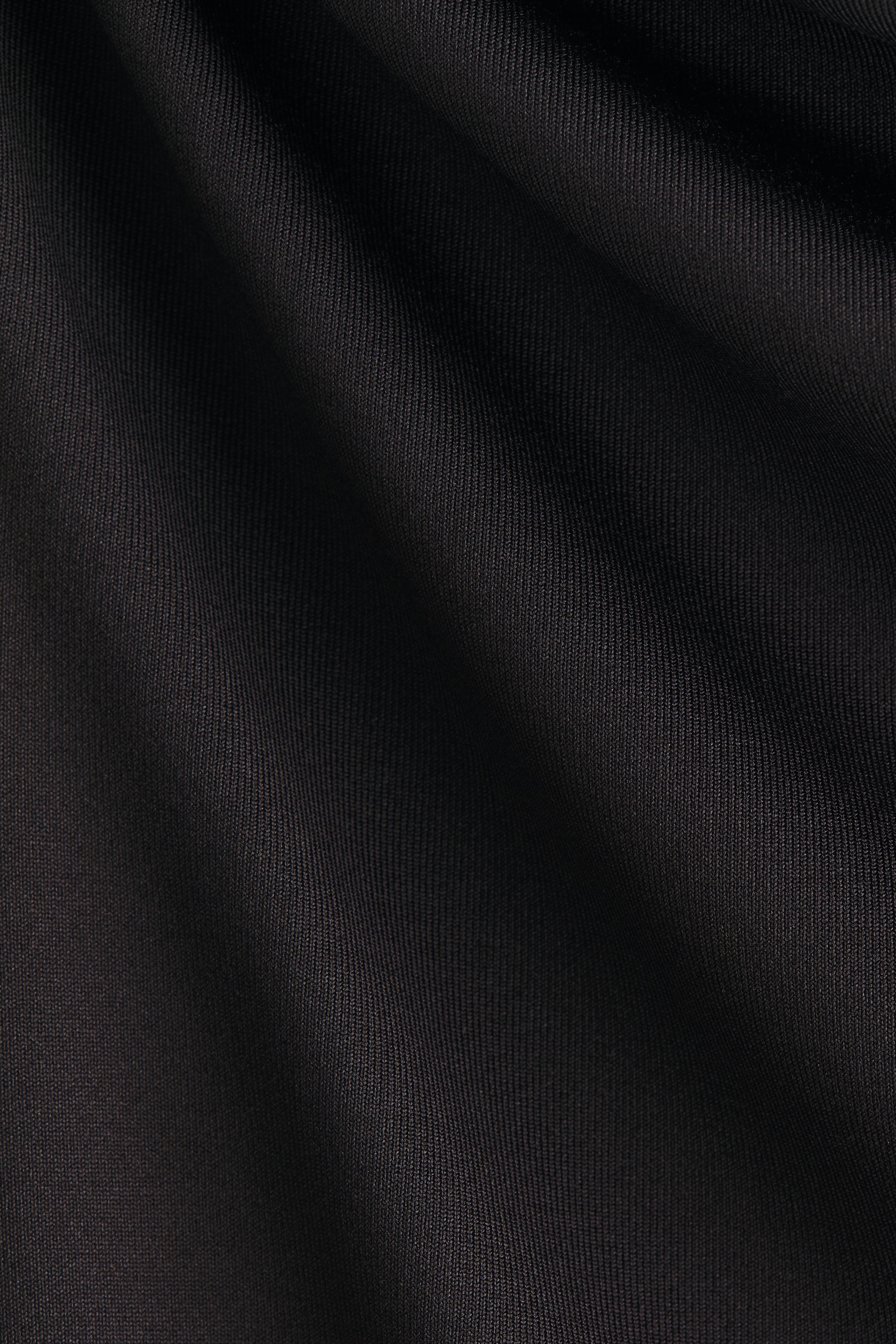 Draped one-shoulder dress