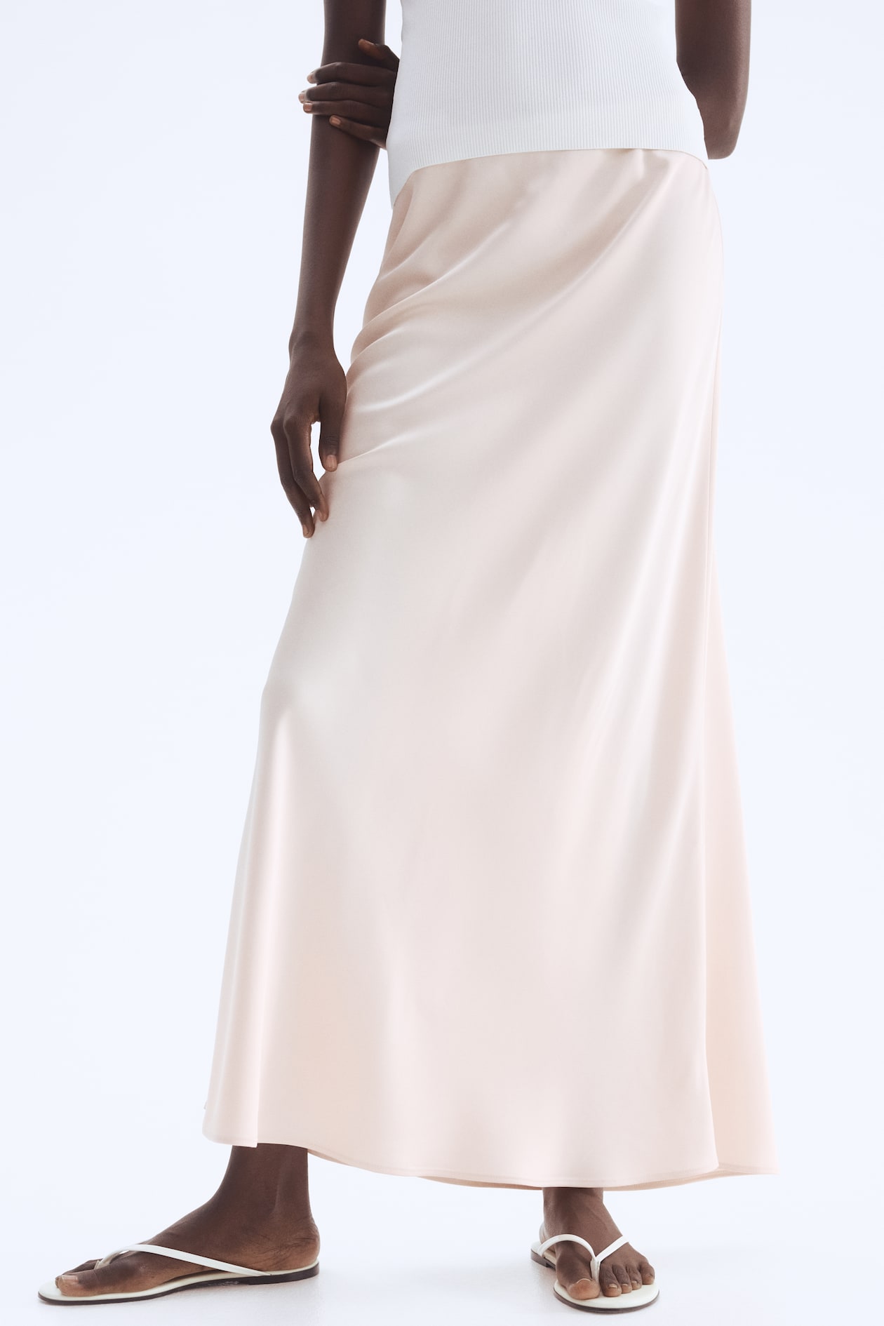Satin Slip Skirt - image 5