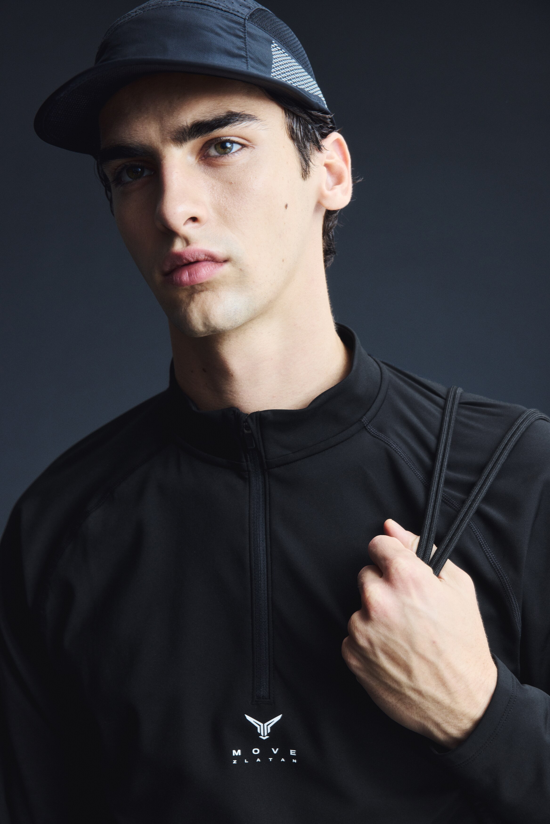 【極美品】BRIEFING 3D LOGO セットアップ ハーフジップ M 黒 BRIEFING - 【25SS】 MEN'S 3D LOGO HALFZIP TOP / 3Dロゴ ストレッチ