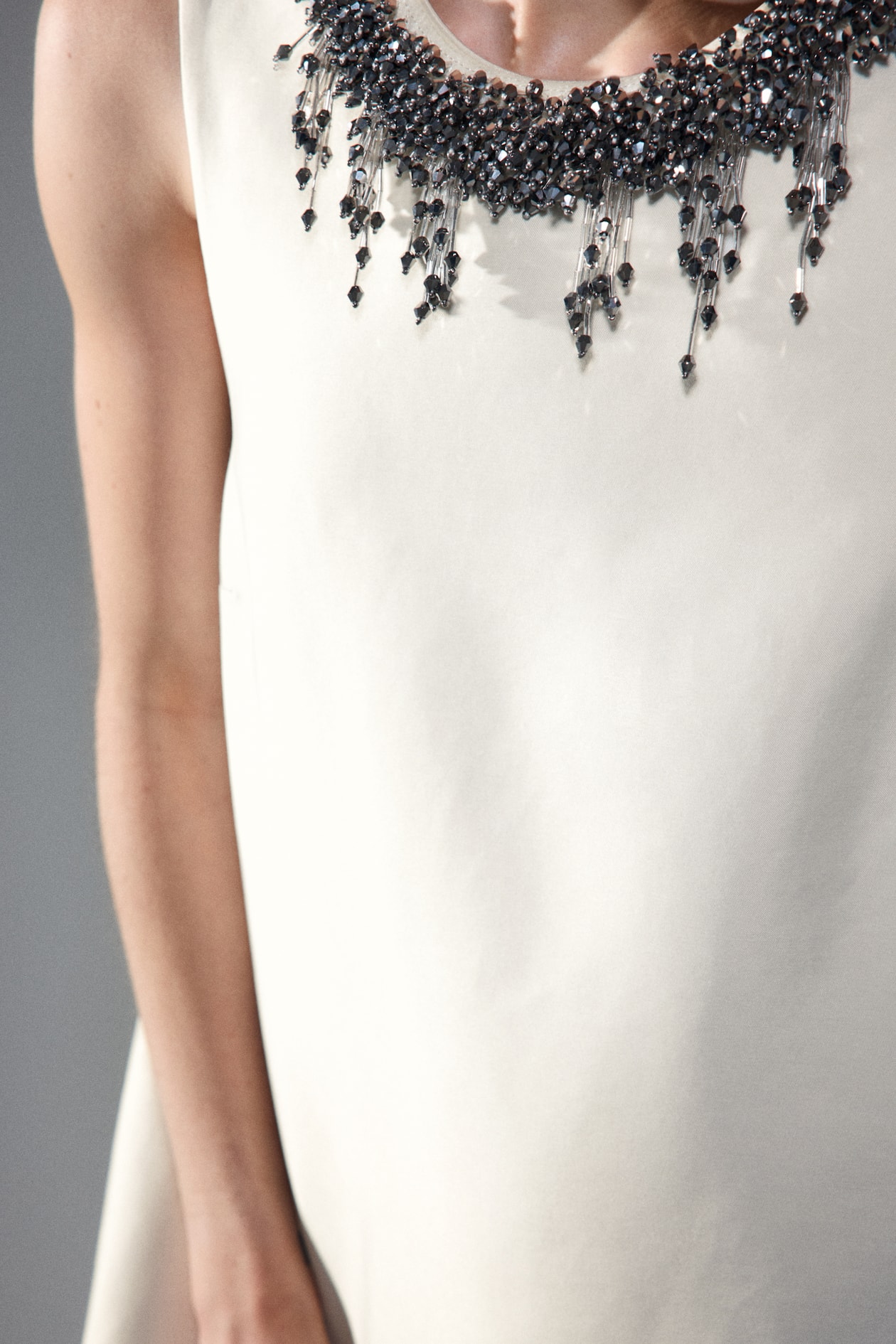 Embellished A-Line Dress - image 5