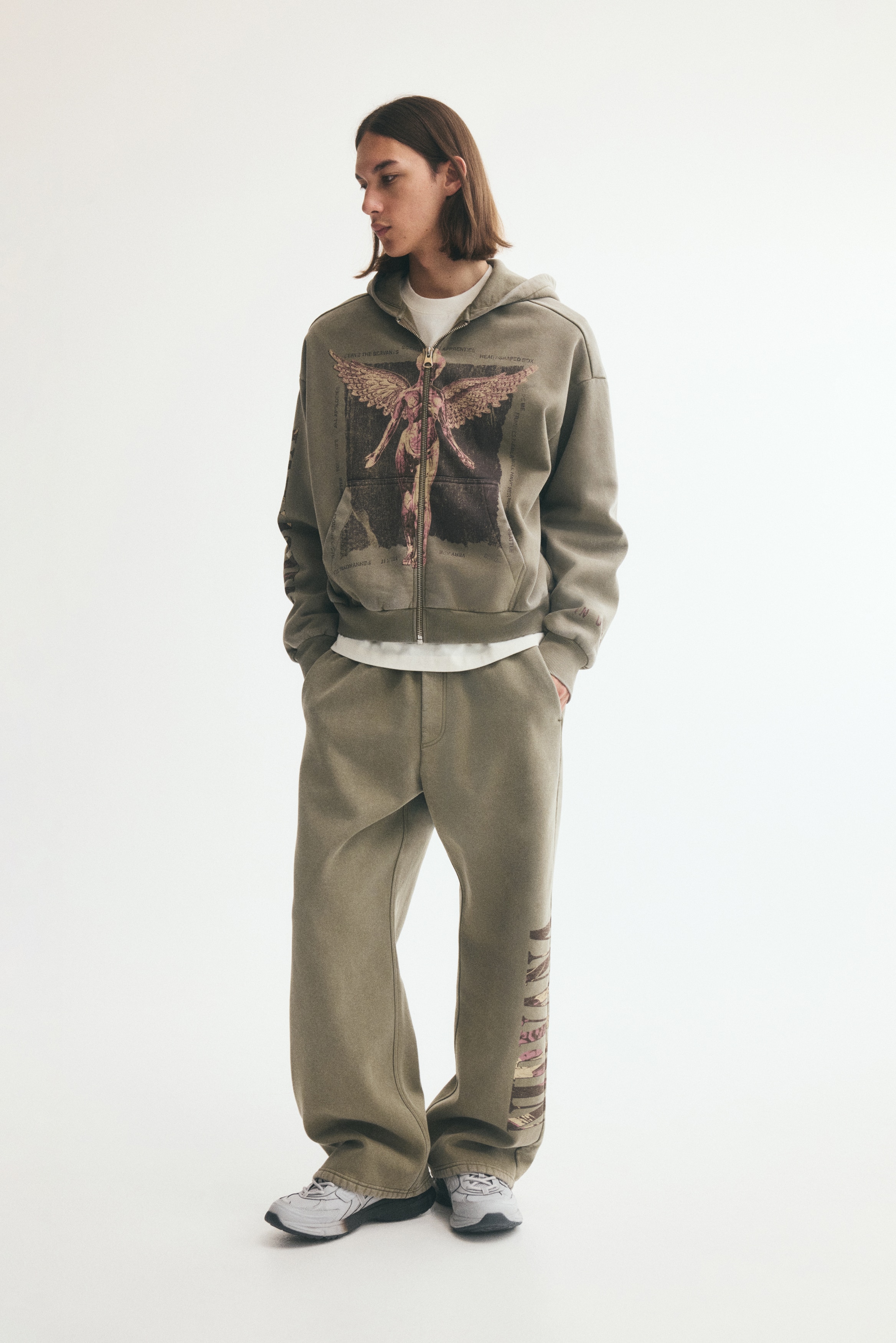 Relaxed-Fit Printed Sweatpants