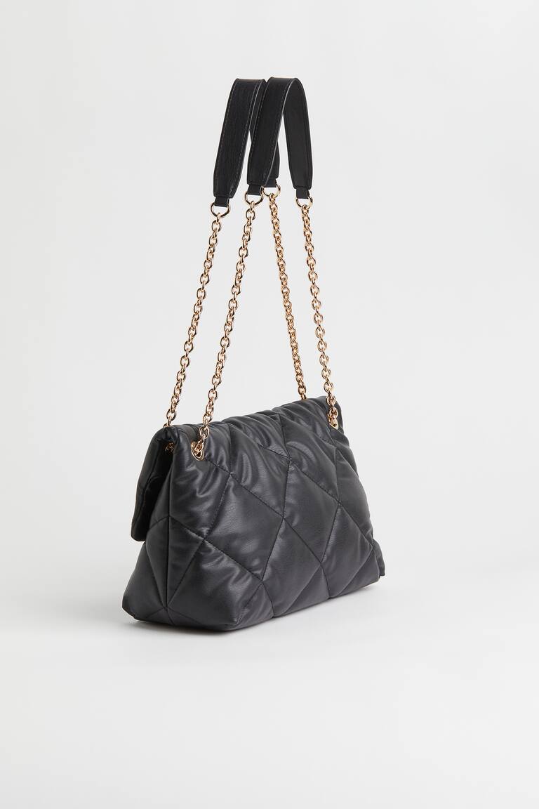 Quilted shoulder bag