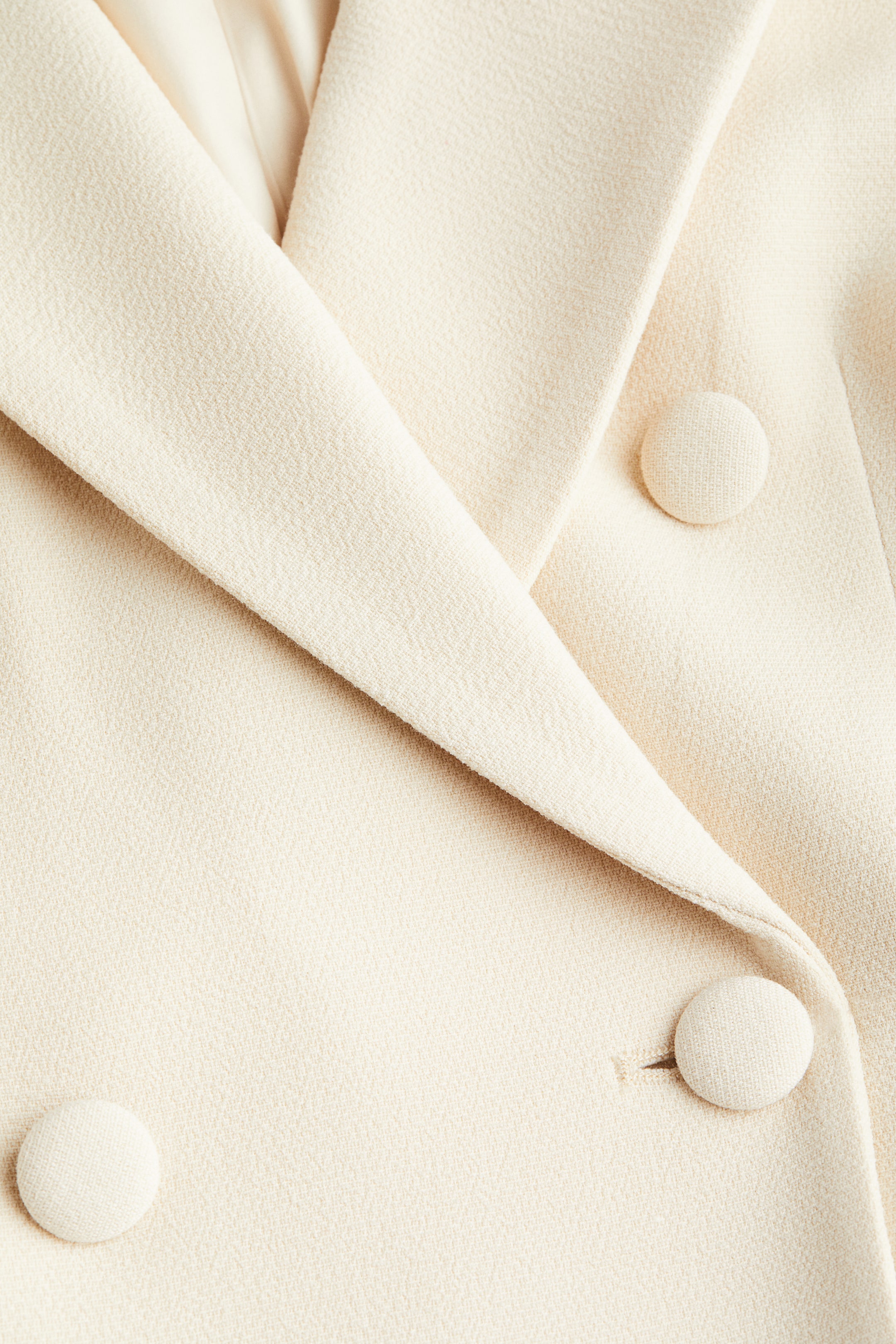 Grotere afbeelding bekijken: Double-breasted blazer - Lichtbeige - DAMES | H&M NL 2