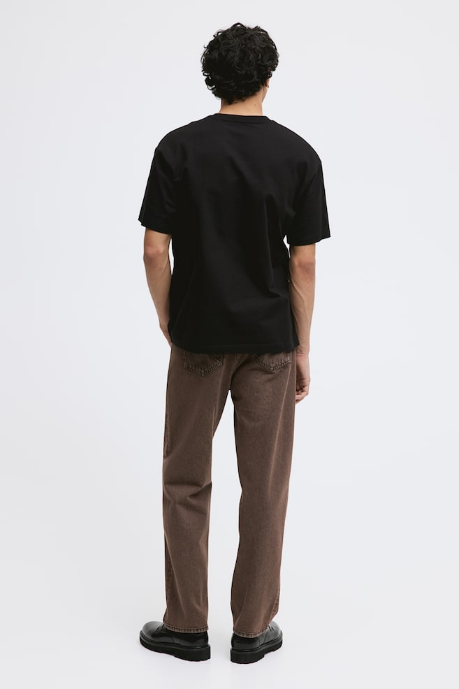T-shirt Loose Fit - Nero/Bianco/Beige/Giallo/dc/dc/dc - 5