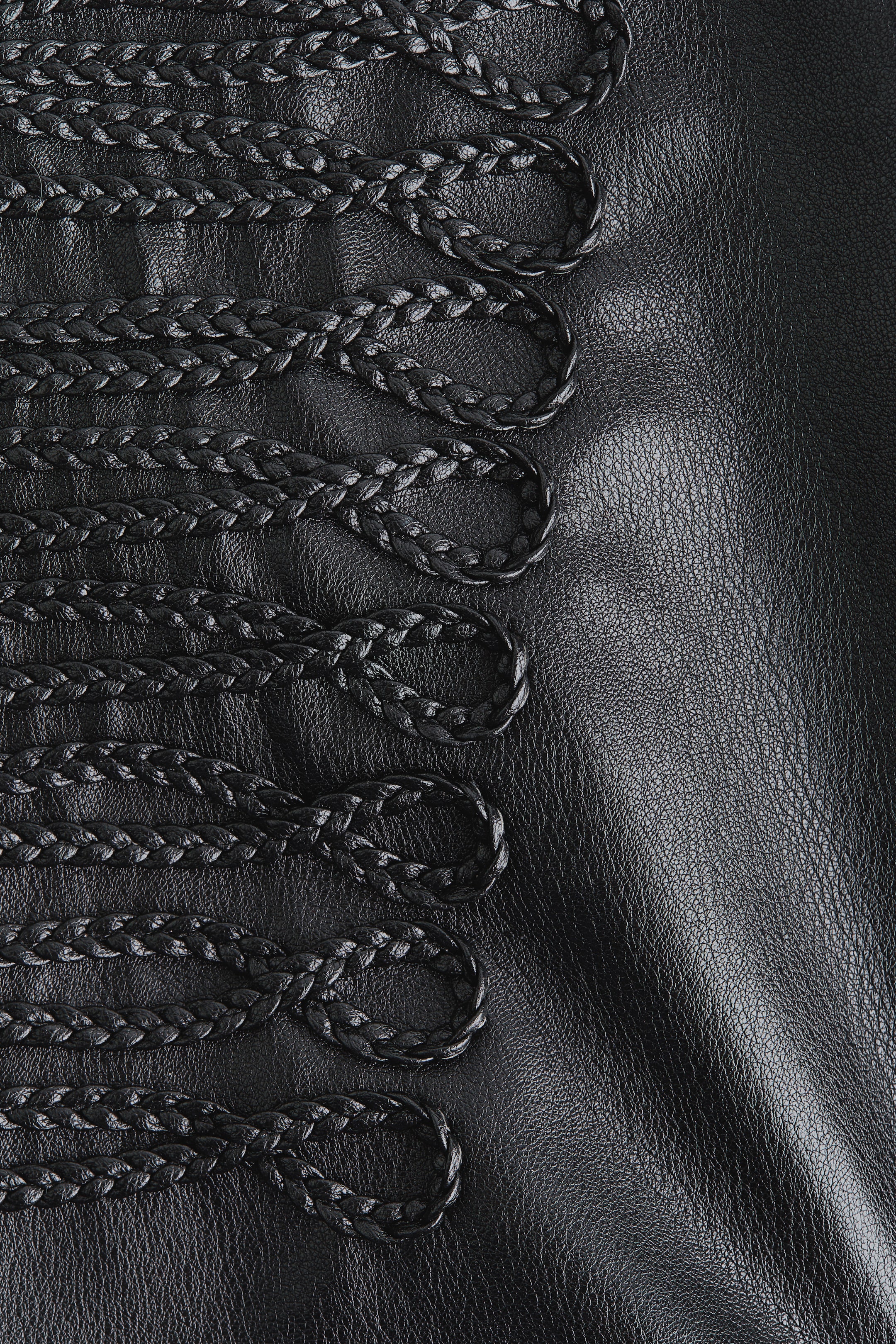 Braided-Detail Skirt