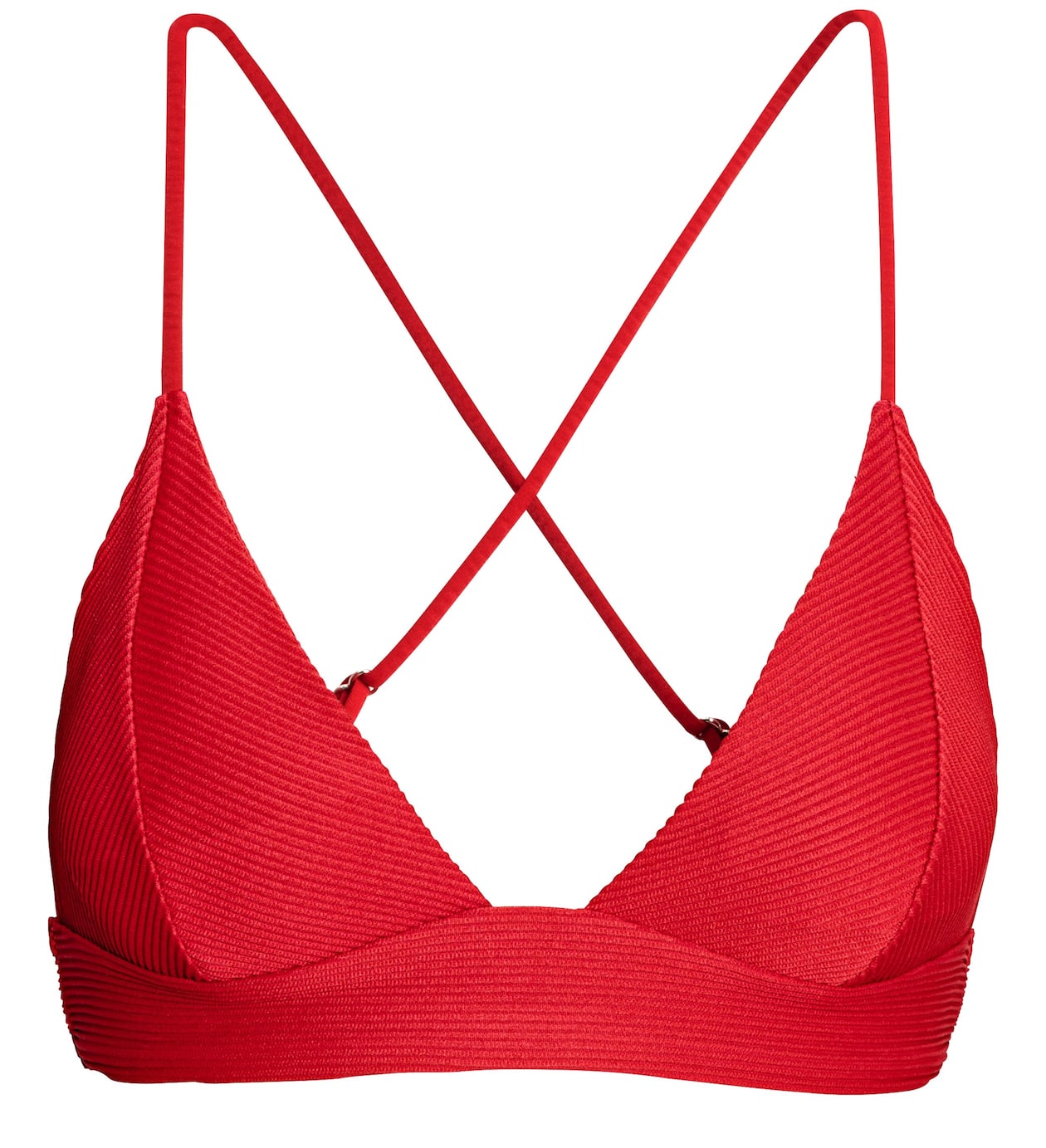 Triangle bikini top Red Ladies H&M GB