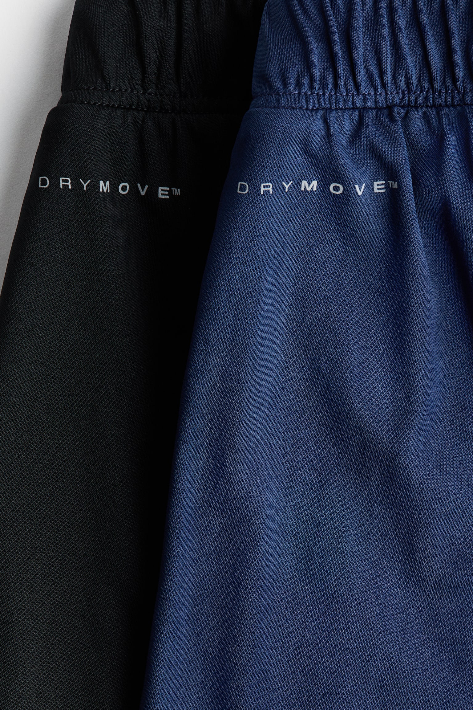 2-pack Shorts de futbol con DryMove™ - Azul marino/Bloques de color/Azul intenso/Bloques de color/Rojo/Negro - 2