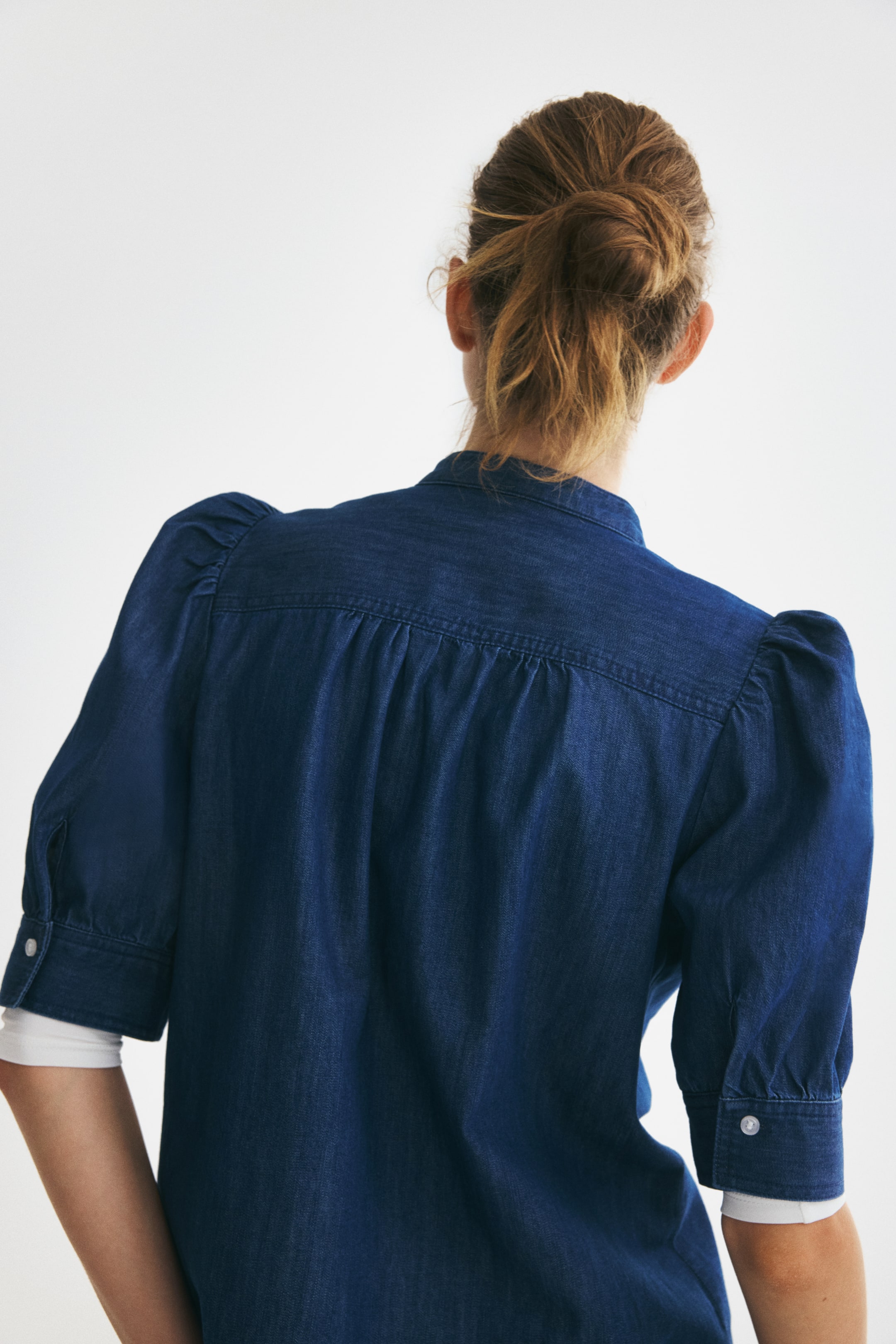 Puff-Sleeved Blouse