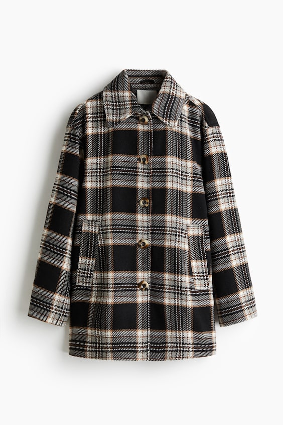 Женские куртки H&M Oversized Coat
