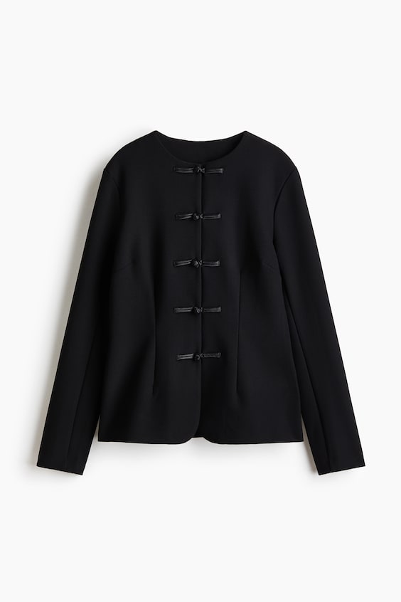Knot-Button Jacket
