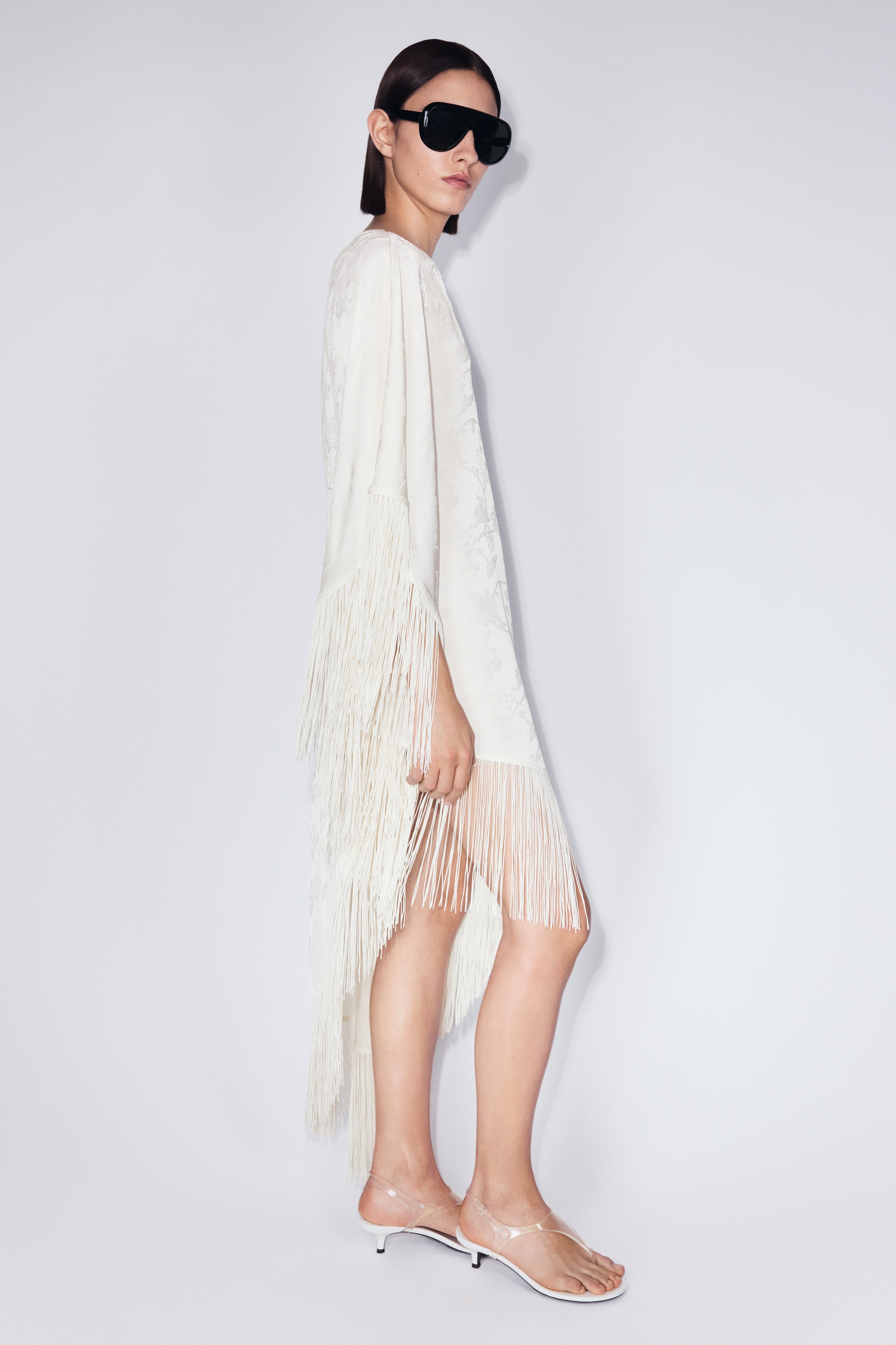 princess polly baby blue dress Buy H&M Fringe-trimmed kaftan dress 2026 Online