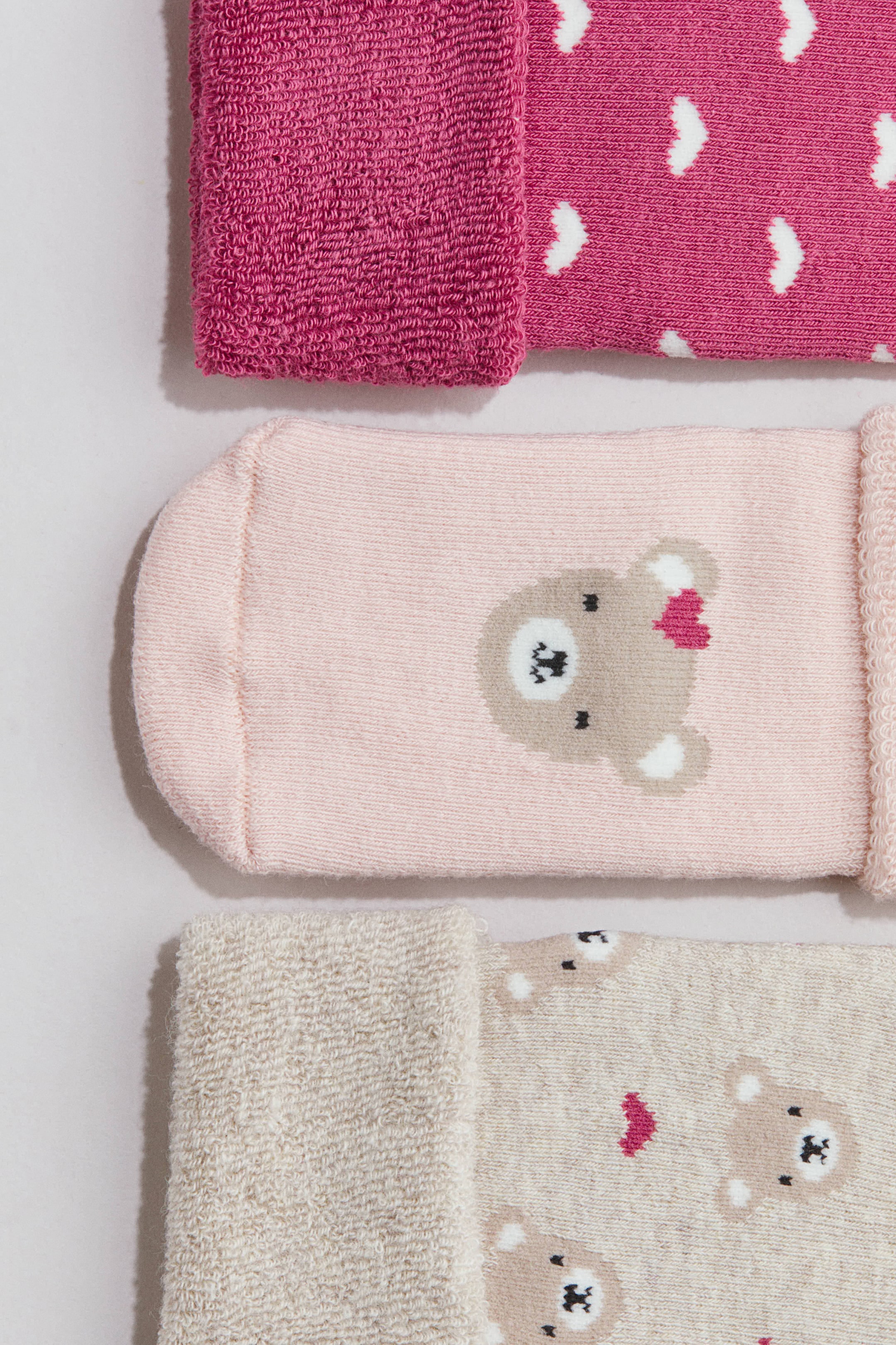 3-Pack Terry Socks