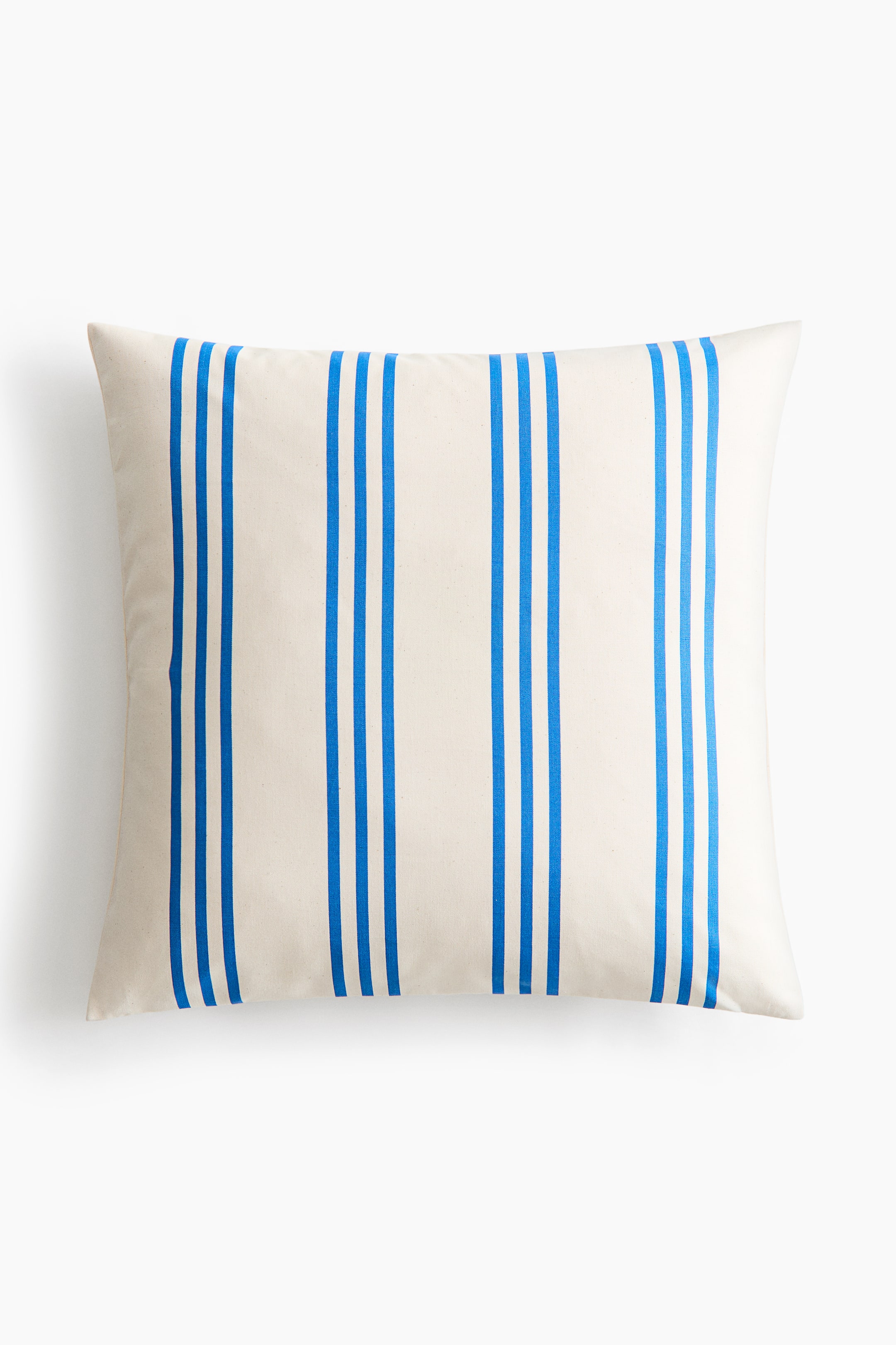 Visualizza l'immagine ingrandita: Copricuscino outdoor - Blu/righe - HOME | H&M CH 1