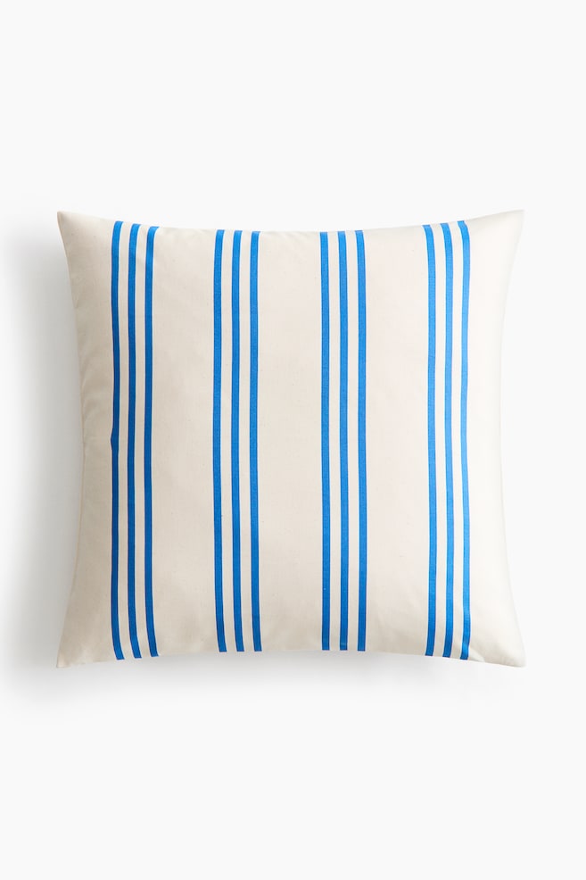 Outdoor Cushion Cover - Blue/Striped/Dark green/striped/Dark green/striped/Beige/striped/Beige/striped/Blue/Striped/Yellow/striped/Blue/White/green striped/White/Yellow striped/White/Yellow striped/Orange/striped/Orange/striped/Dark gray/striped/Yellow/striped - 1