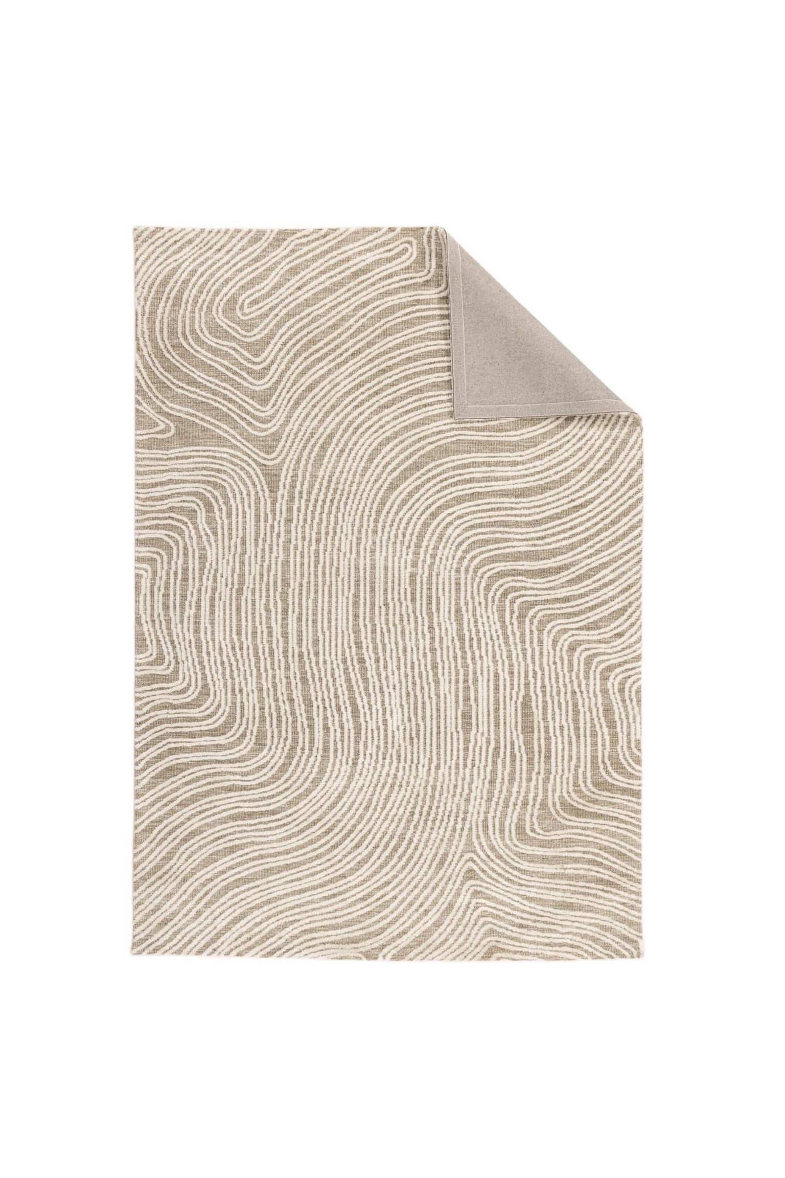 Melle Tapis - Polyester, Beige - 7