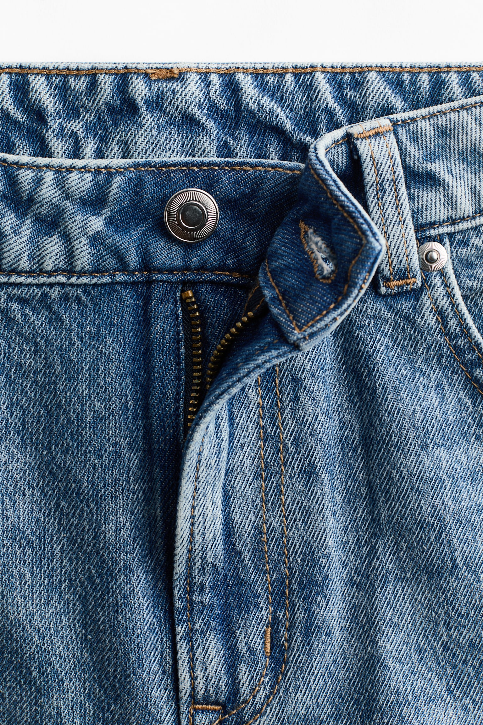 Wide High Jeans - Блакитний денім/Світло-сірий/Світло-блакитний денім/Блакитний денім/Синій денім/Світло-бежевий/Синій денім/Синій денім/Синій денім/тонкі смужки/Блакитний денім/Сірий денім/Сірий/Білий/Блакитний денім - 6