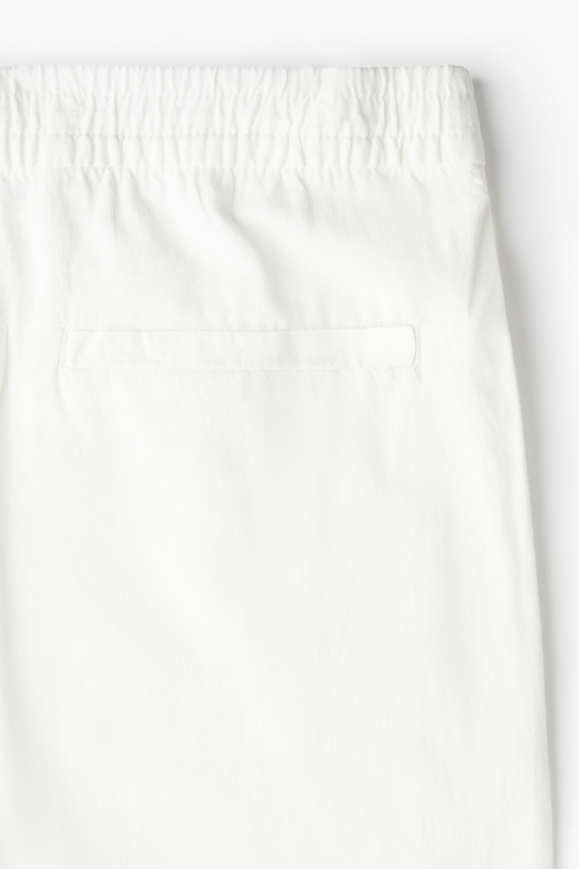 Regular Fit Linen-blend trousers
