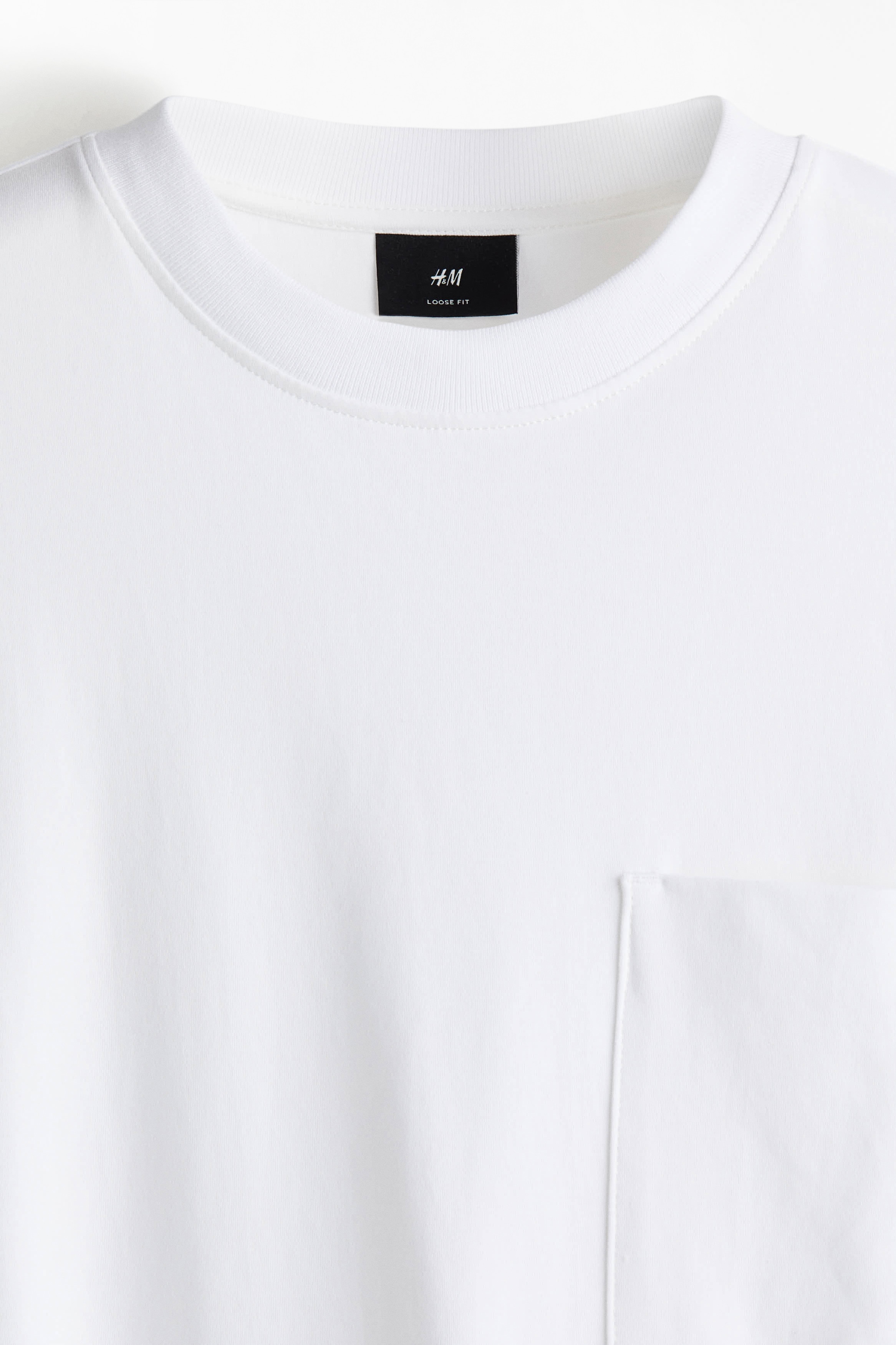 Loose Fit Long-sleeved jersey top
