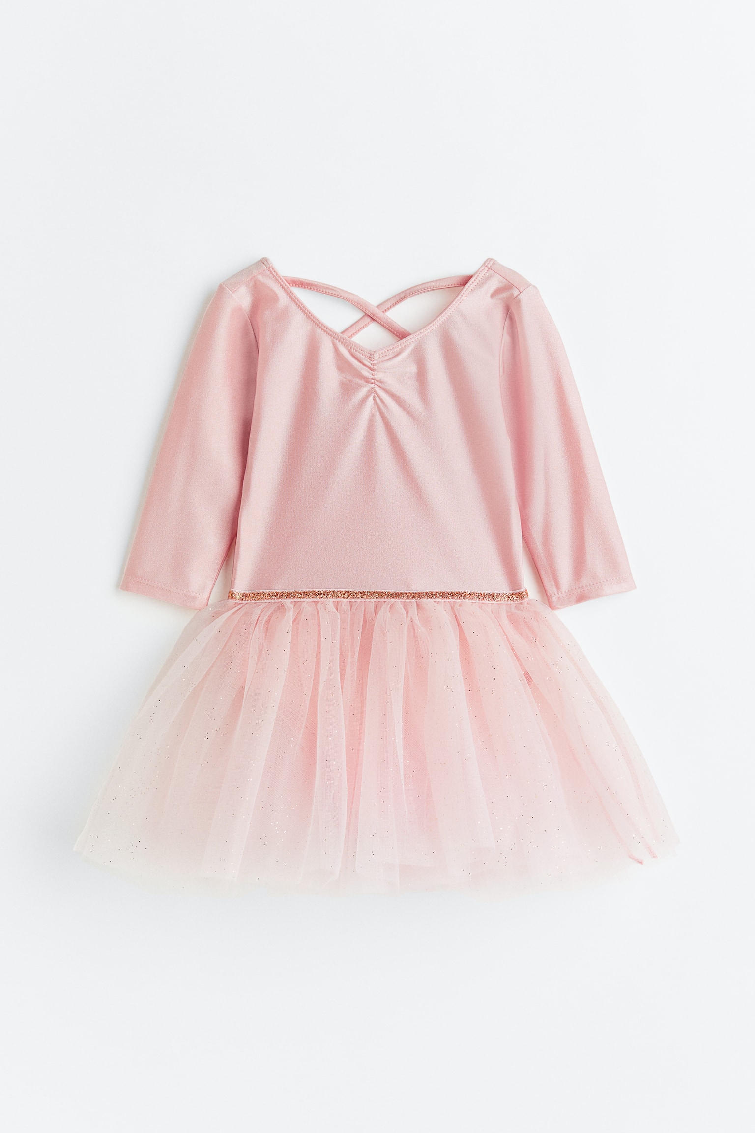 Tulle Skirt Dance Leotard - Light pink/Light pink - 1