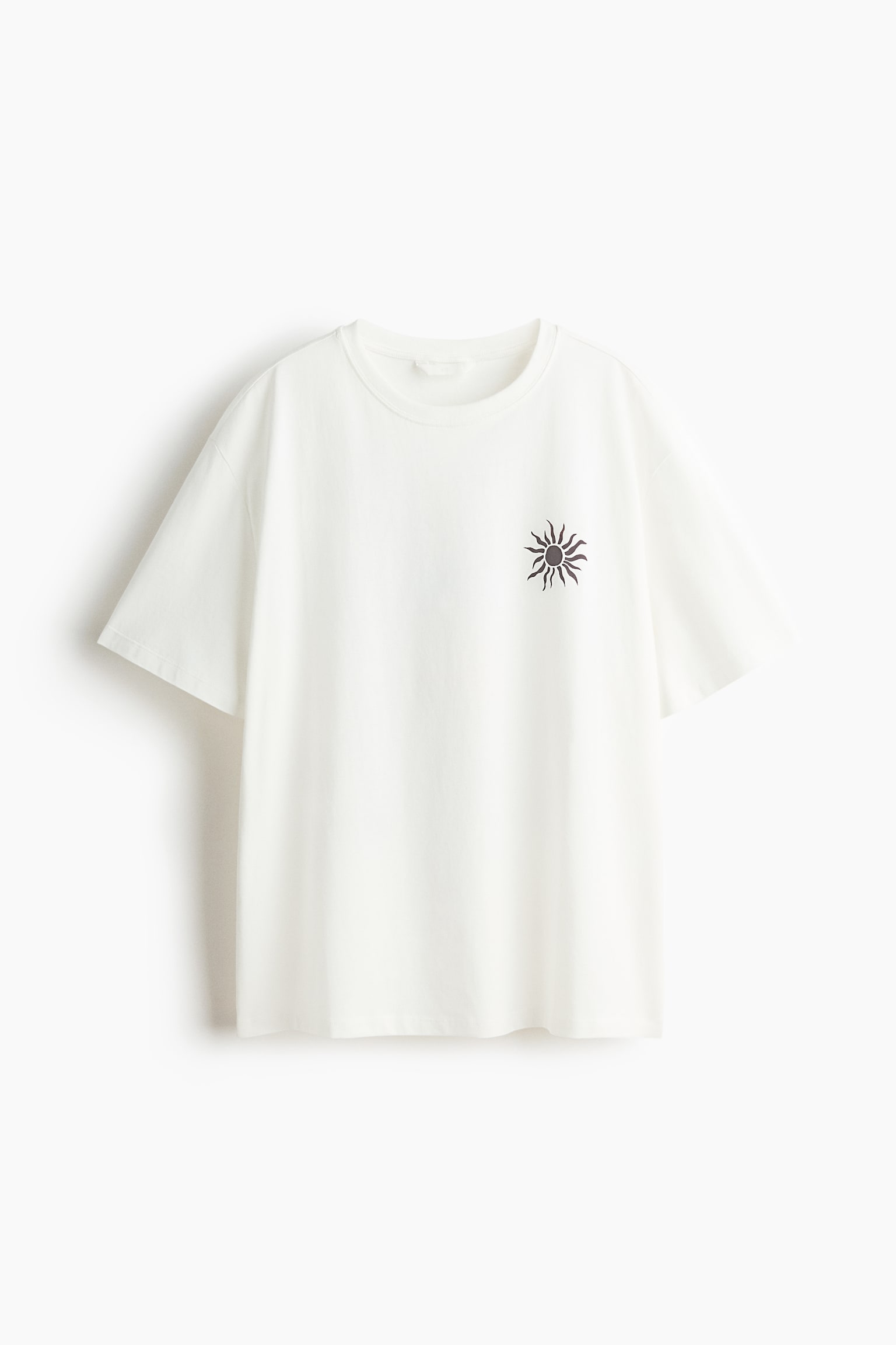 Áo thun dáng thụng in hình - Màu trắng/Sol de Verano/Màu trắng/L'aragosta/Màu be nhạt/Tide Wanderer - 1
