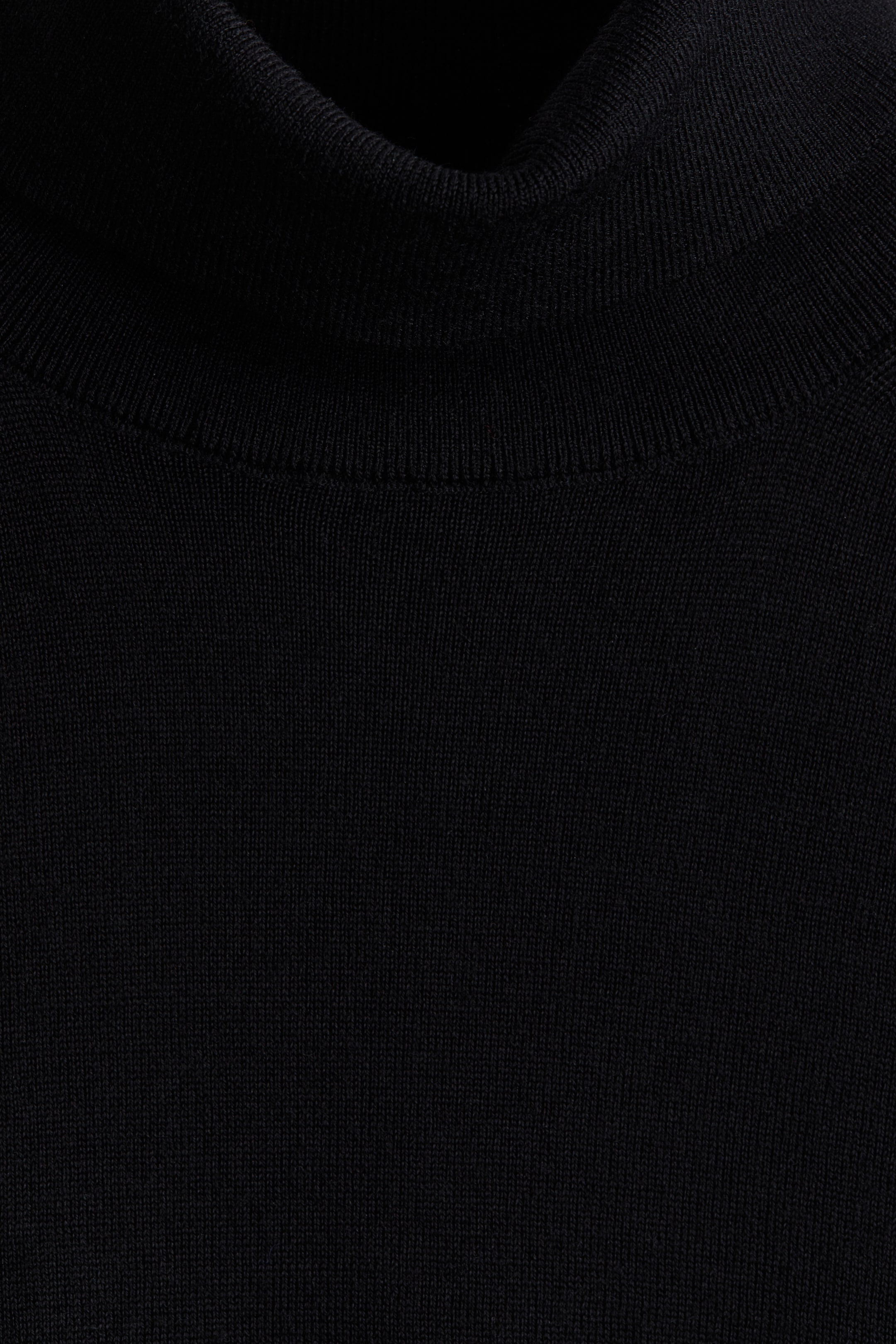 Regular-Fit Turtleneck Merino Wool Sweater