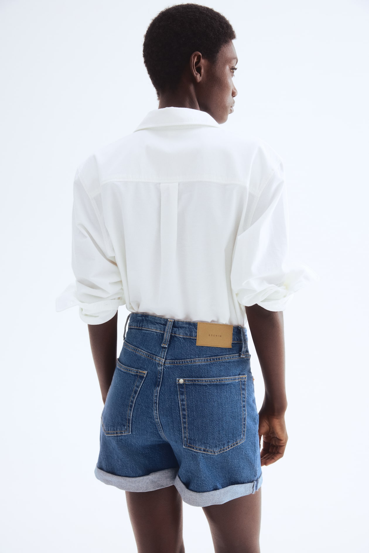 Mom Ultra High Denim shorts - image 3