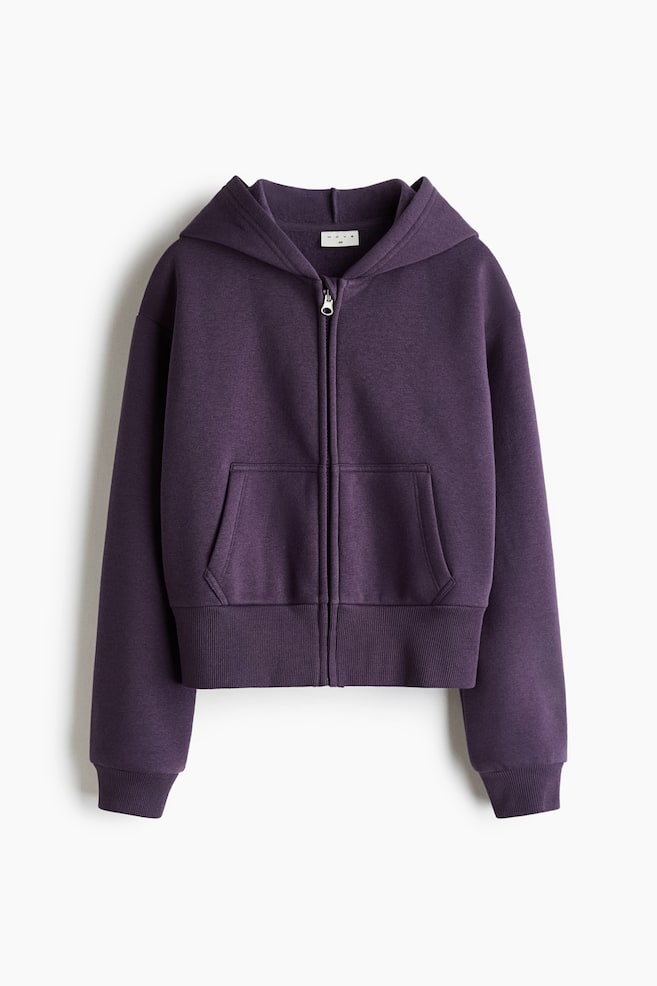 Regular Fit Sports hoodie - Plum/Dusty lilac - 1