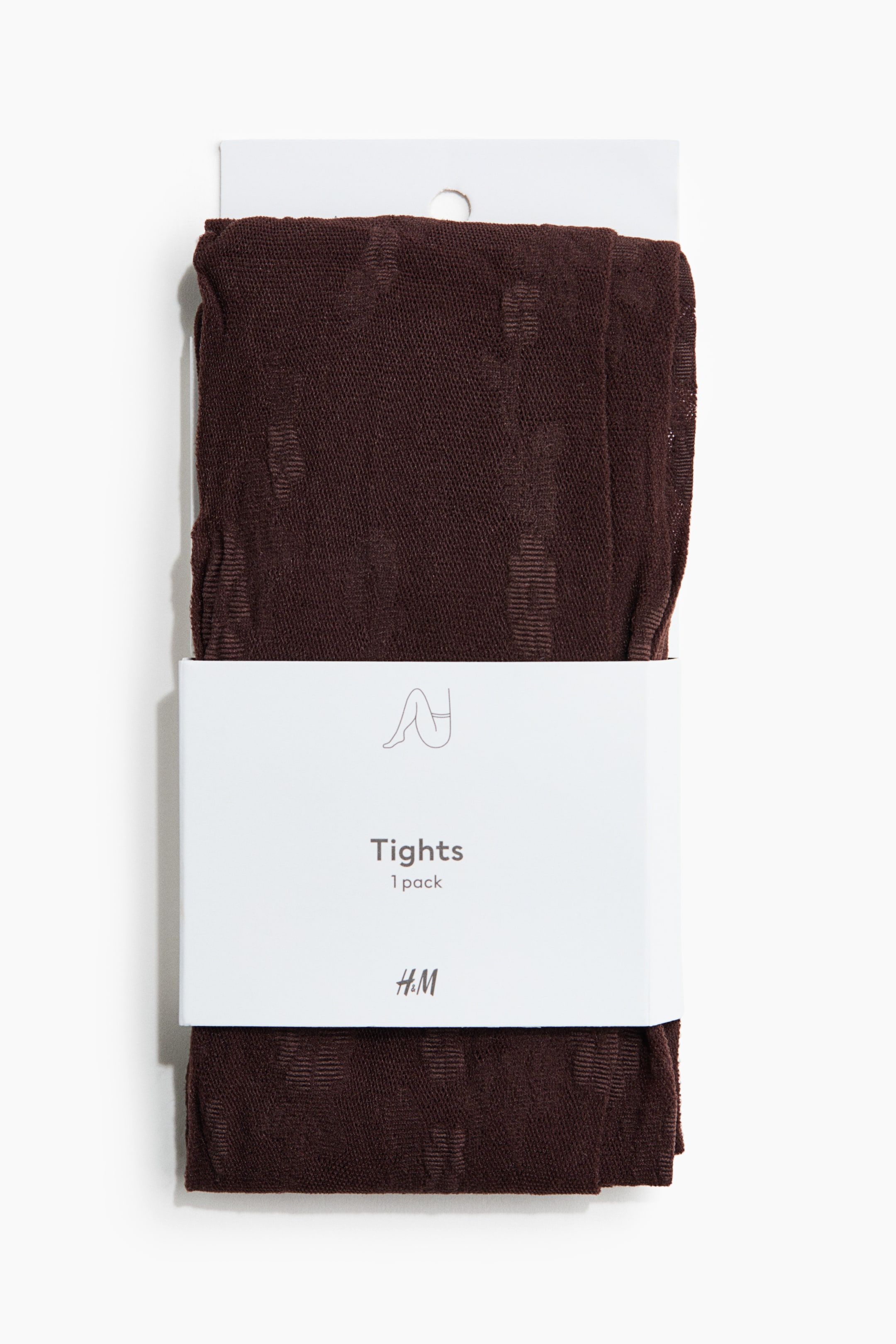 Agrandir l'image: Lace tights - Dark brown/Floral - FEMME | H&M FR 3