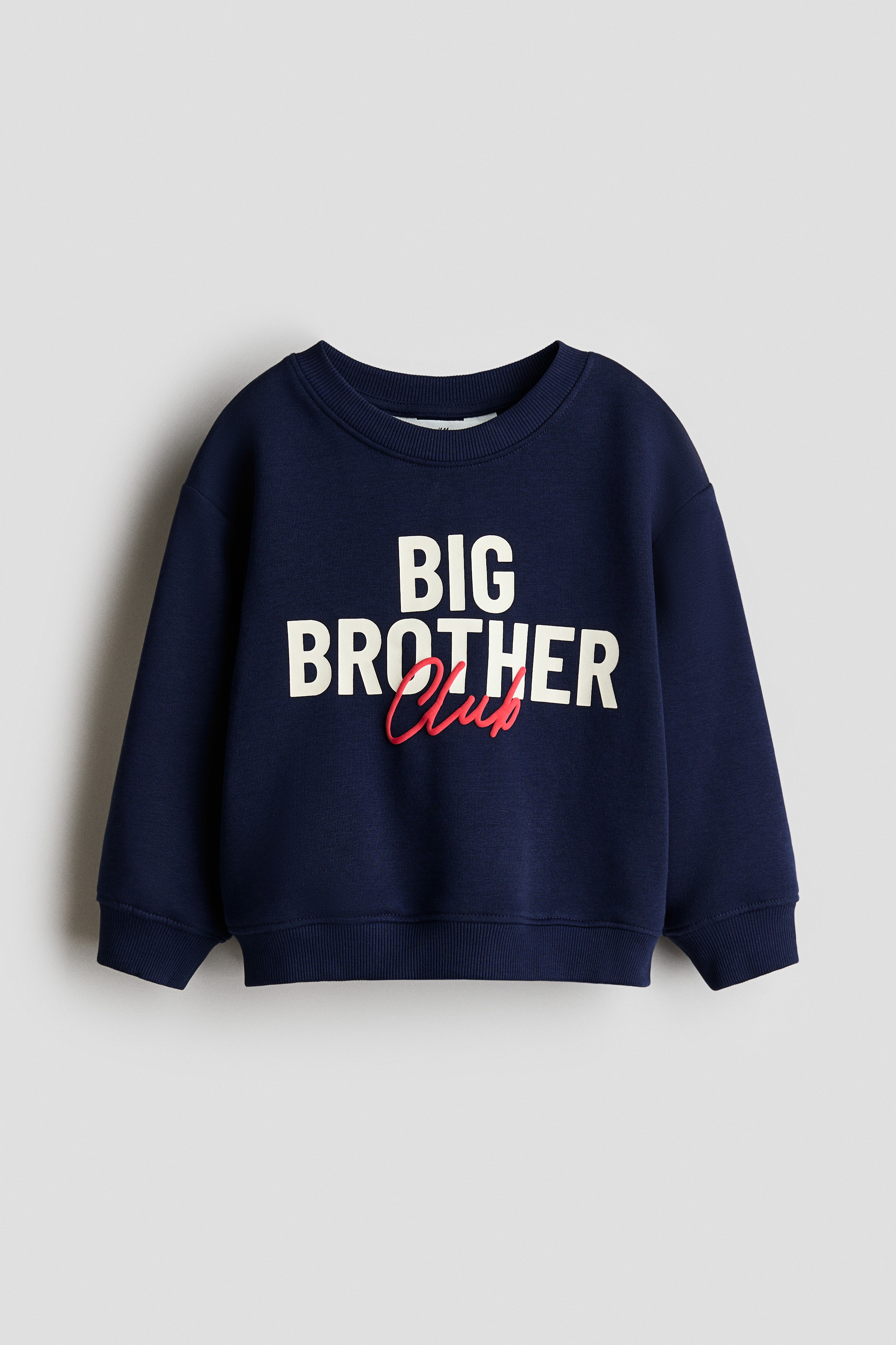 Sweatshirt - Navy blue/Big Brother - Kids | H&M US