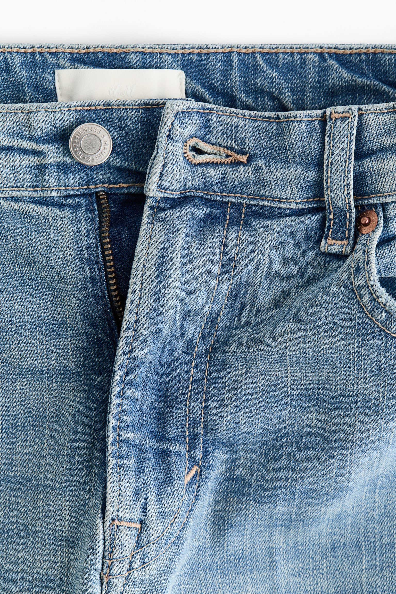 Jean évasé taille haute - Bleu denim clair/Bleu denim foncé/Gris foncé/Bleu denim/Bleu denim/Blanc/Bleu denim/Bleu denim/Bleu denim/Bleu denim foncé - 4