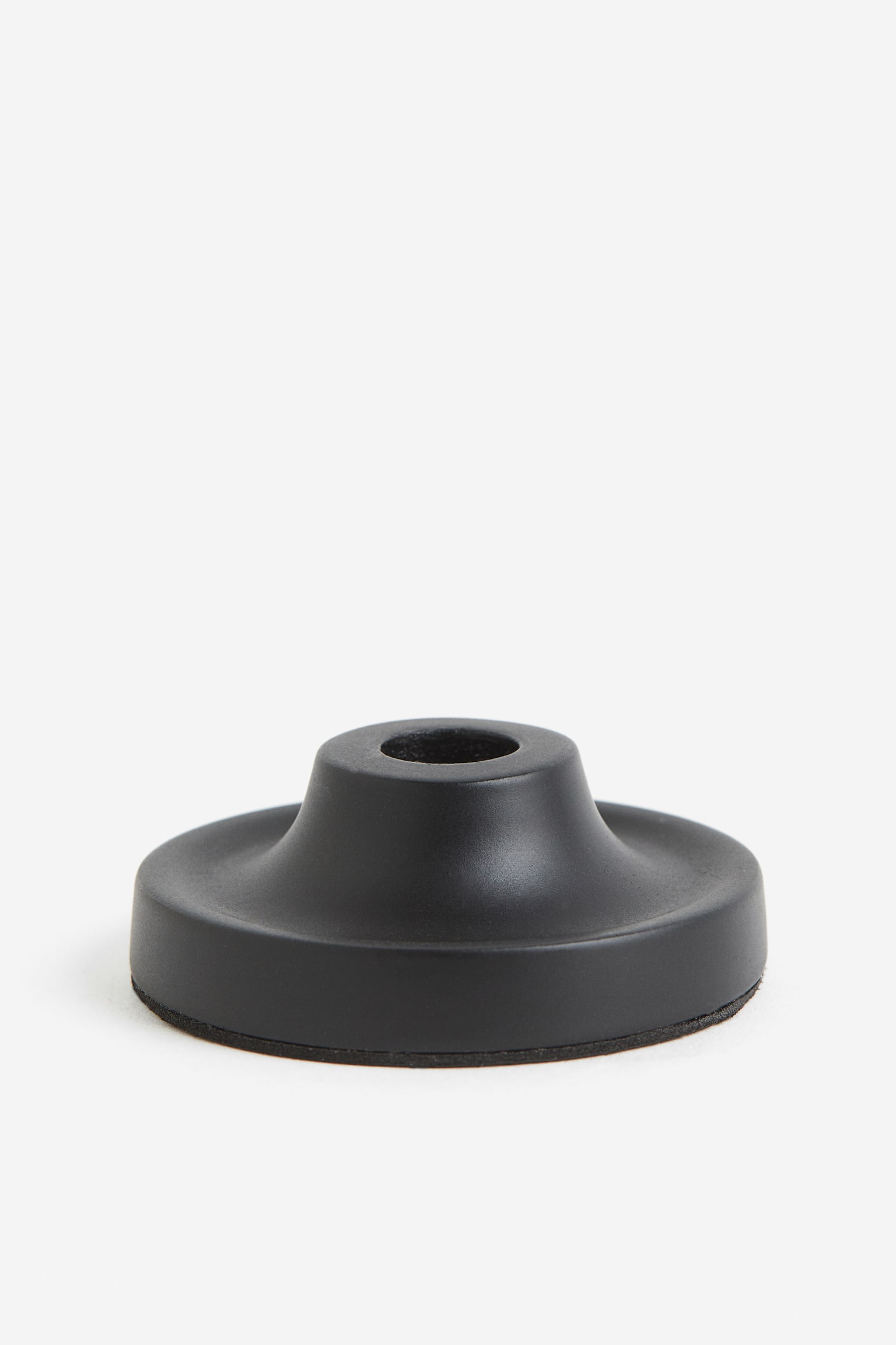 Metal candlestick - Black