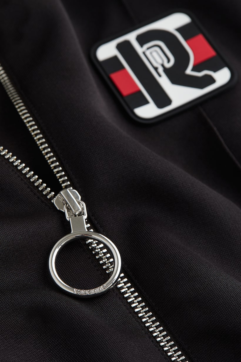 Jacke Rondo Appliquéd Track Jacket - Black/R - Ladies | H&M US