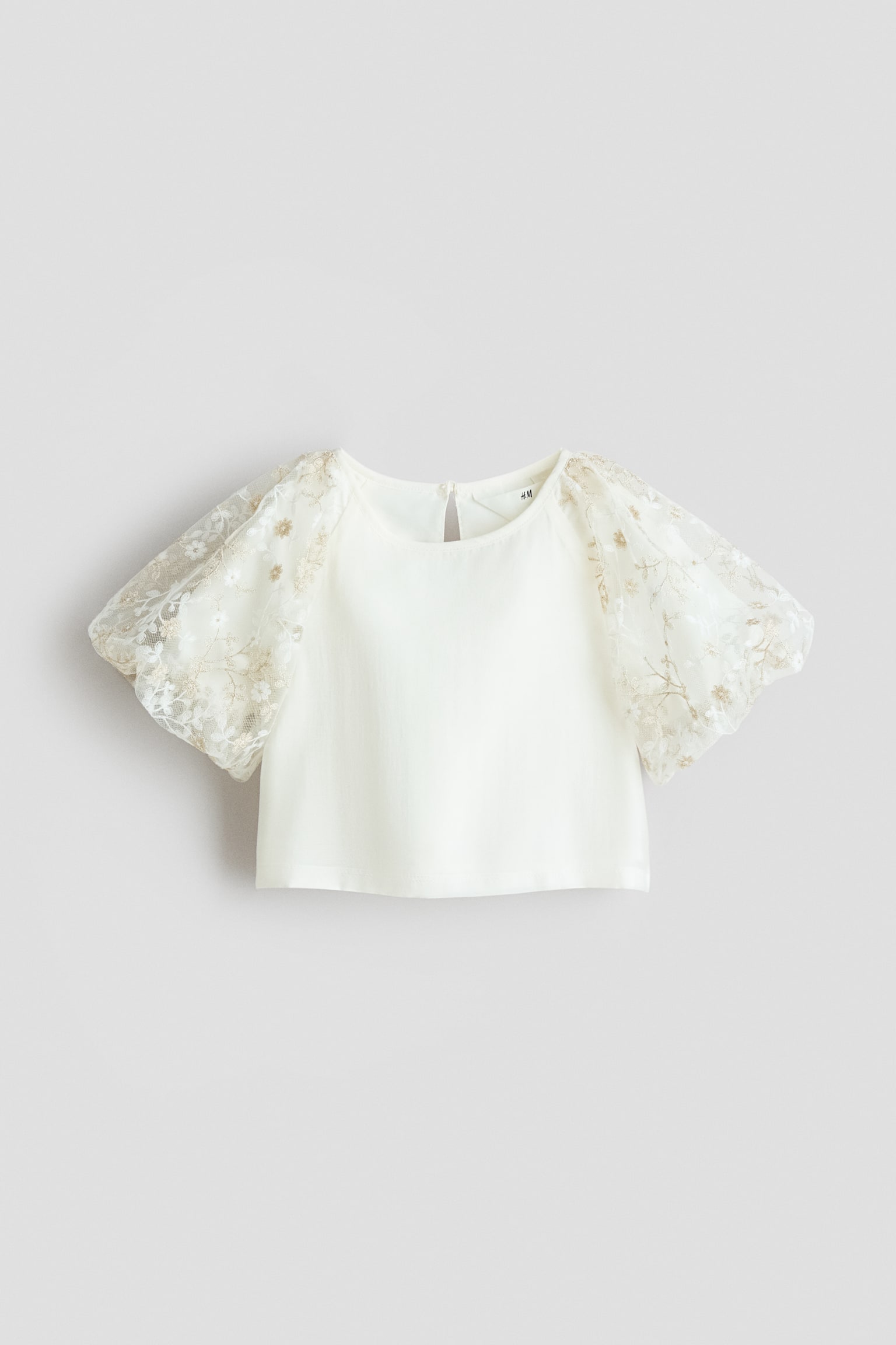 Puff-sleeved blouse - 2