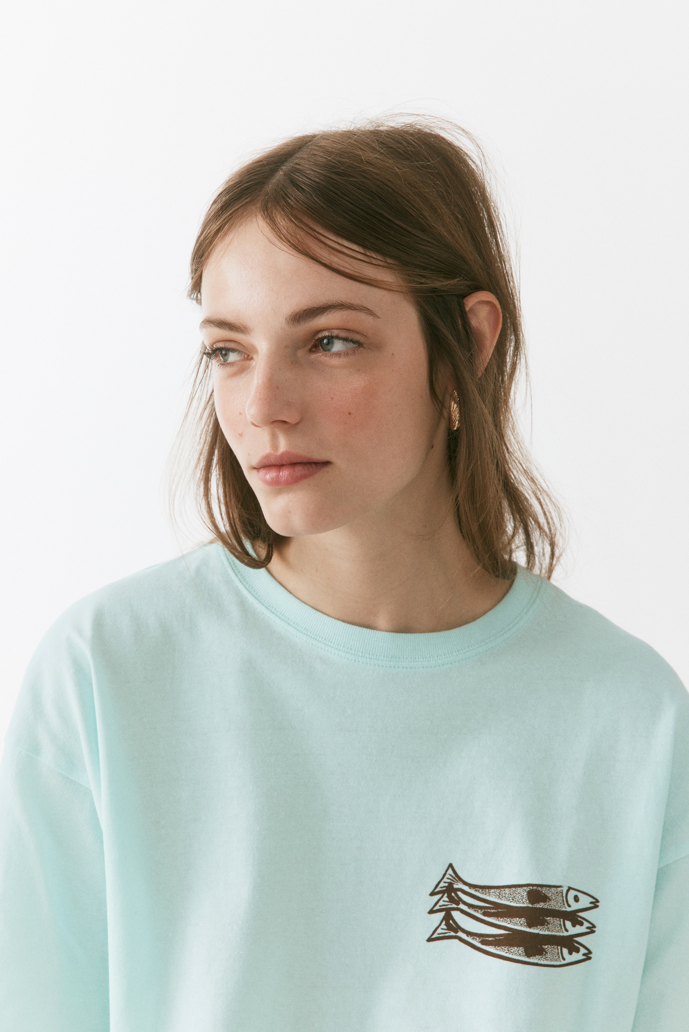 Women's Pale yellow/The New Issue Oversized Printed T-Shirt | H&M US