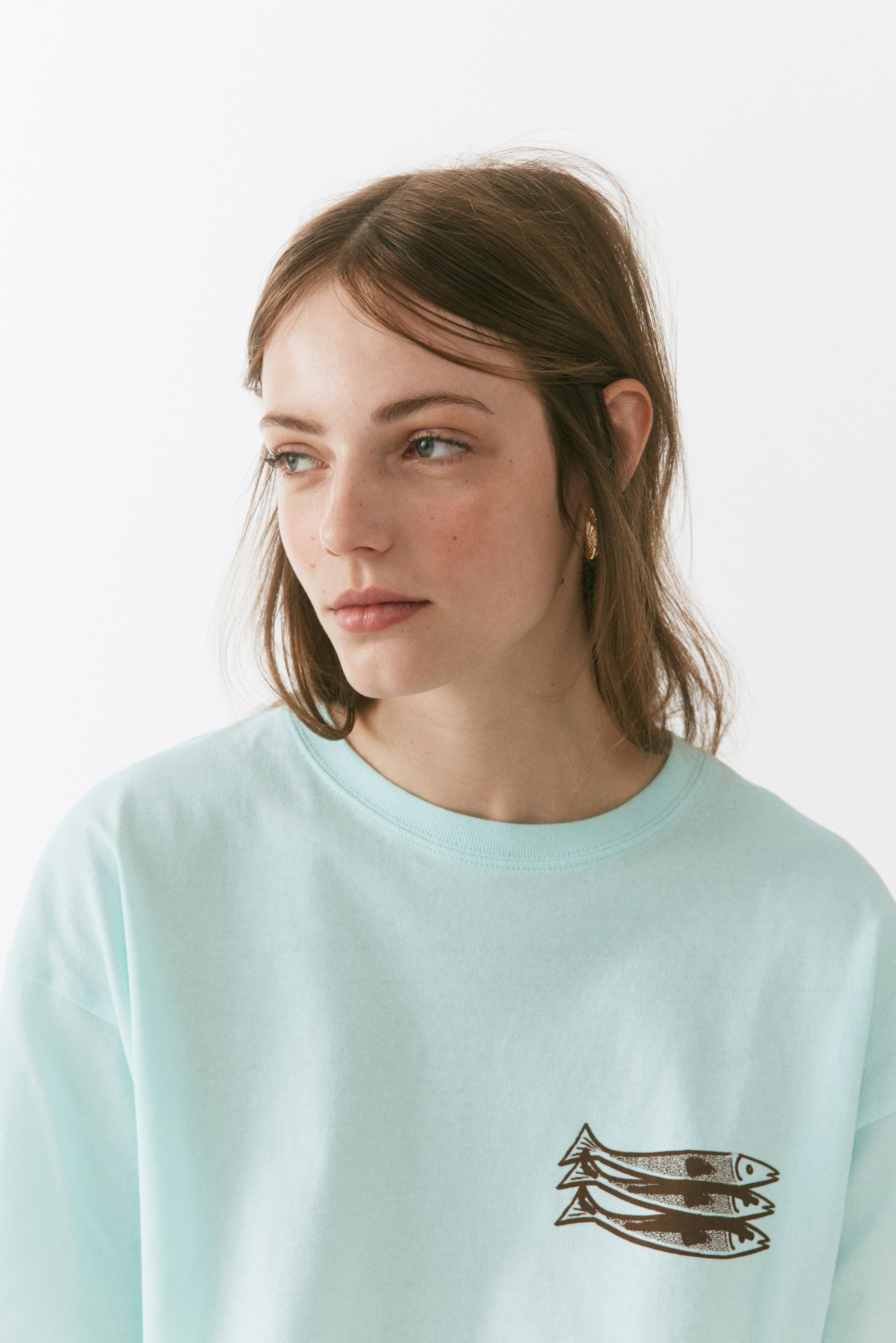 T-shirt ample imprimé