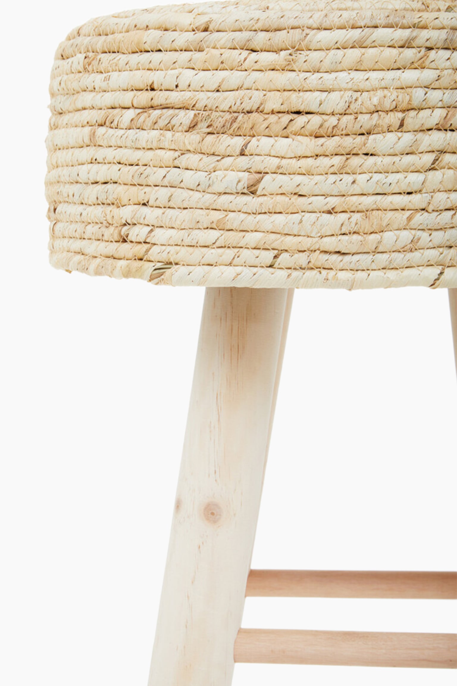 Lentigo Corn Rope Stool - Natural - 4