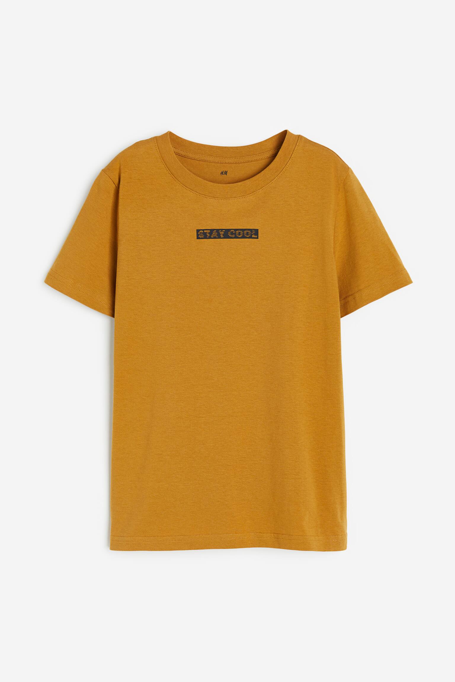 Áo thun cotton - Màu nâu nhạt/Stay Cool/Màu xám đốm/Màu xanh tím than/Màu đen/Màu trắng - 1