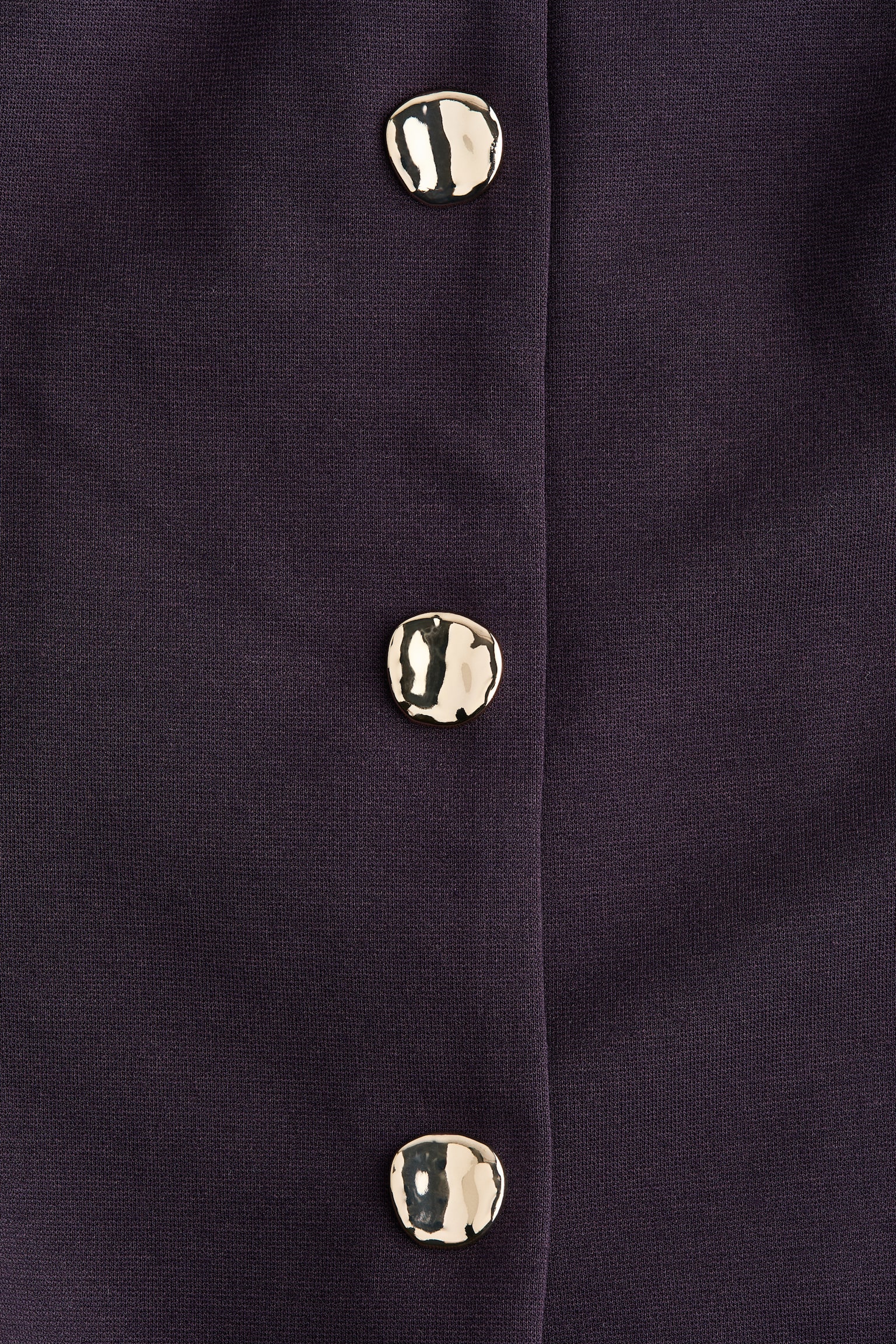 羅馬布料平口背心 - 深梅紫色/黑色 - 2