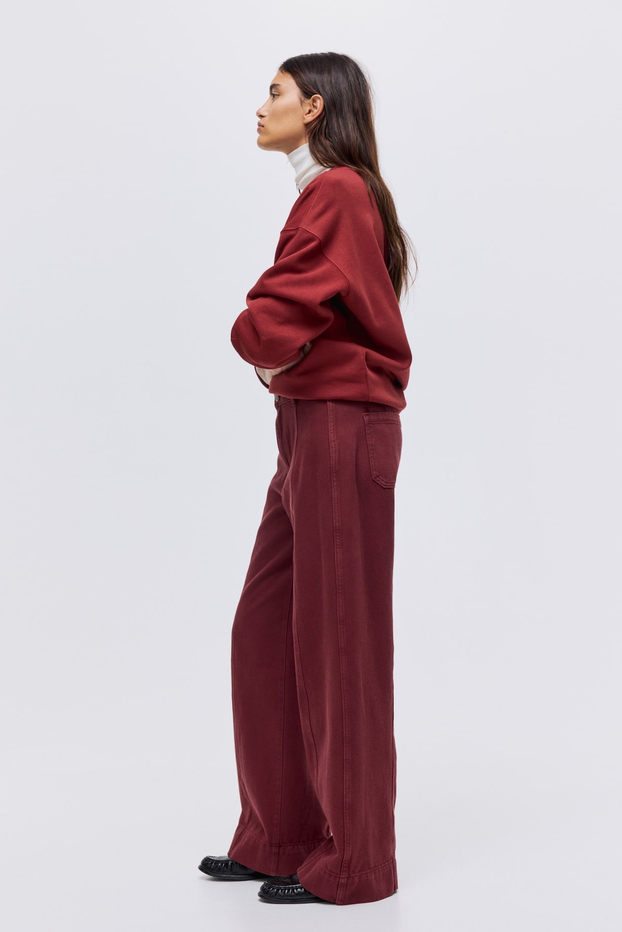 Wide High Jeans - image 2